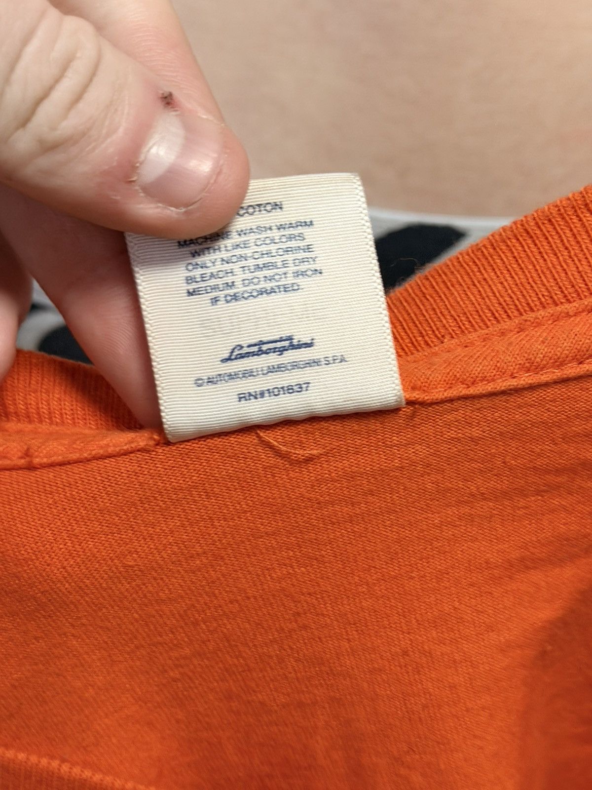 Supreme Orange Lamborghini supreme tee Size US L / EU 52-54 / 3 - 4 Thumbnail