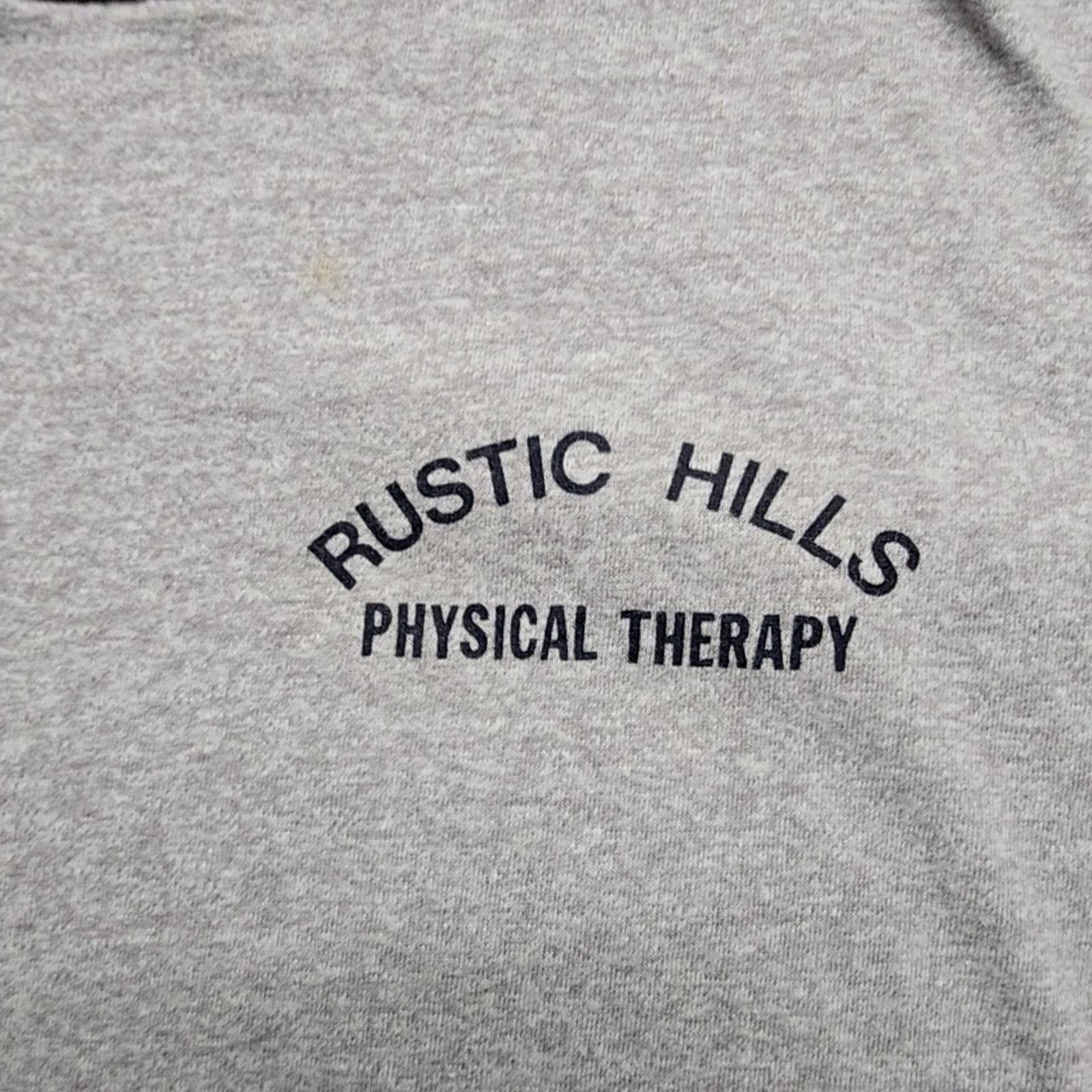 Vintage Vintage Rustic Hills Physical Therapy Shirt Gray XL Tee 90s Size US XL / EU 56 / 4 - 2 Thumbnail