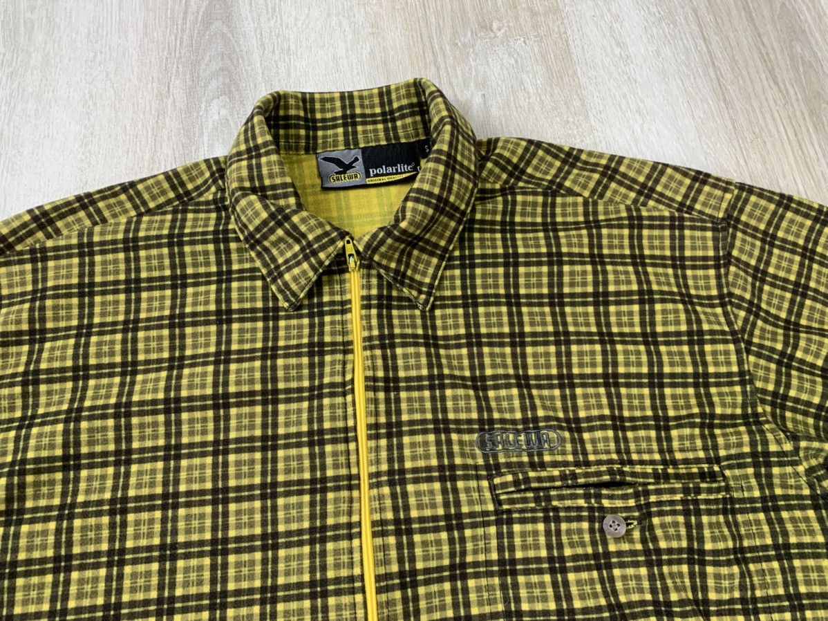 Vintage Mens vintage fleece shirt Salewa Size S Size US S / EU 44-46 / 1 - 4 Thumbnail
