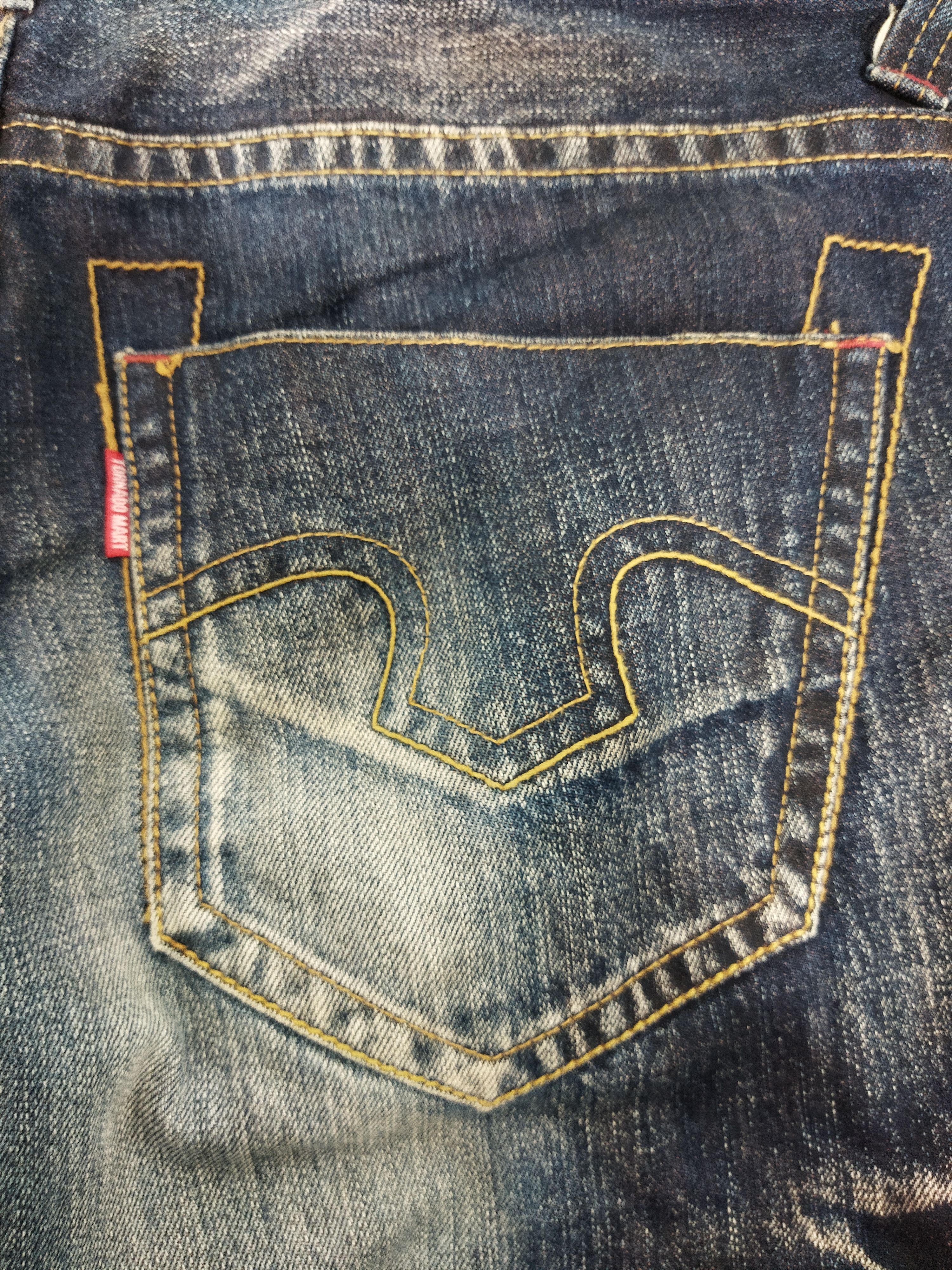 Tornado Mart Tornado Mart Thunder Whiskers Flared Denim Size US 36 / EU 52 - 6 Thumbnail