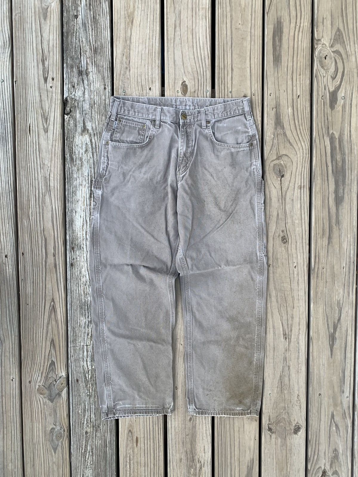 Vintage Vintage Carhartt Carpenter Pants Size US 32 / EU 48 - 1 Preview