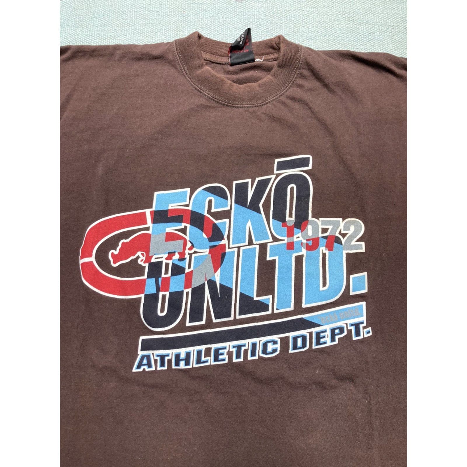 Ecko Unltd. VINTAGE Ecko Unltd Long Sleeve T-Shirt Hip Hop Graffiti Grunge XXL Men Brown T-Shirt Size US XXL / EU 58 / 5 - 2 Thumbnail