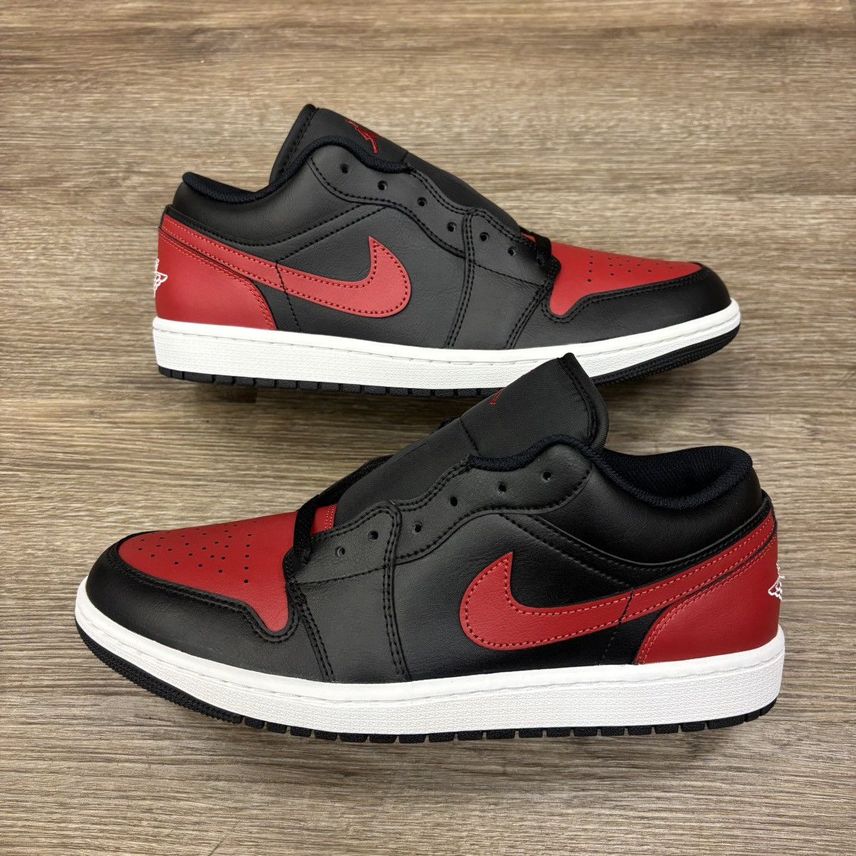 Jordan Brand Size 10-Jordan 1 Low Bred Twist BRAND NEW FAST SHIPPING Size US 10 / EU 43 - 1 Thumbnail
