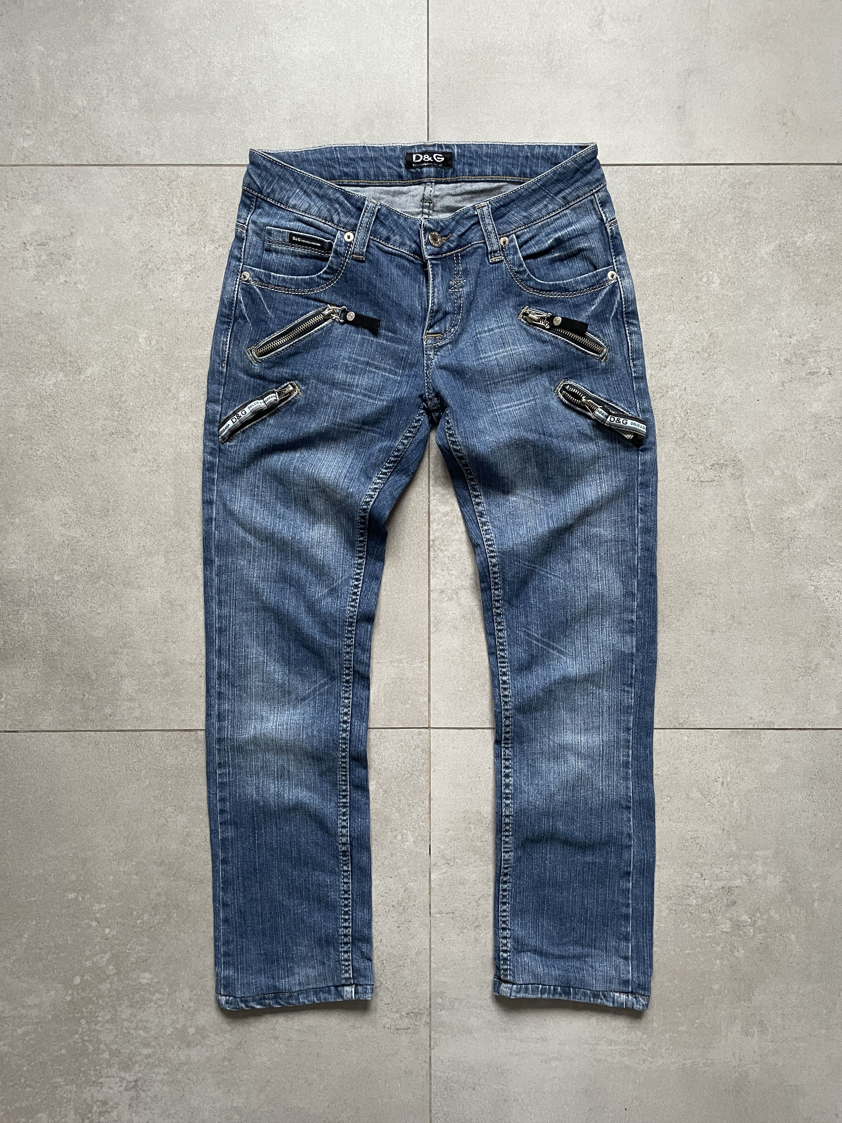 デニム・ジーパン DOLCE  GABBANA Women Denim Pants FTC8CD G8MB2 S9001 BLUE Dolce & Gabbana DOLCE & GABBANA Women Denim Pants FTC8CD