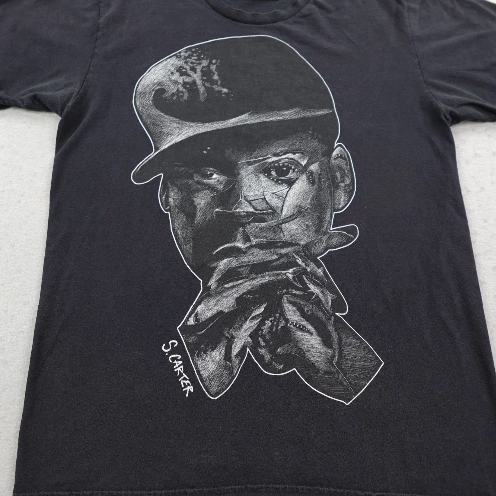 DOMREBEL VINTAGE Dom Rebel Shirt Mens Medium Black Sean Carter Jay Z Hip Hop Tee Montreal Crew Neck Short Sleeve Graphic Print Size US M / EU 48-50 / 2 - 3 Thumbnail