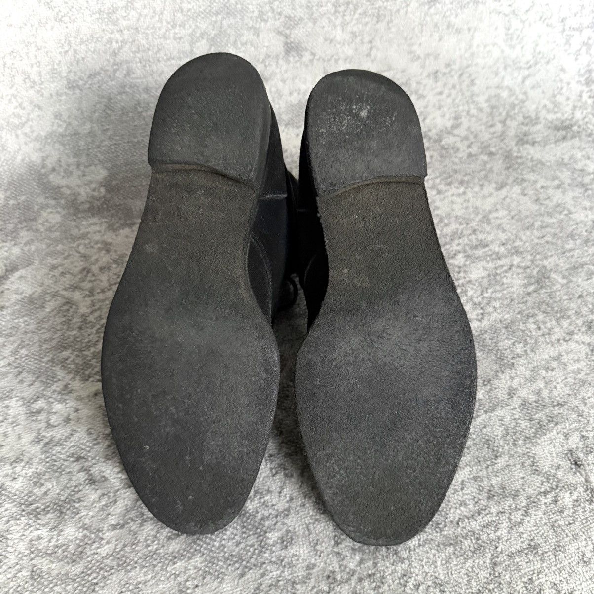 Shellac 2000s Shellac by Hideshi Maruya Back Zip Lace Up Suede Boots Size US 10.5 / EU 43-44 - 8 Thumbnail