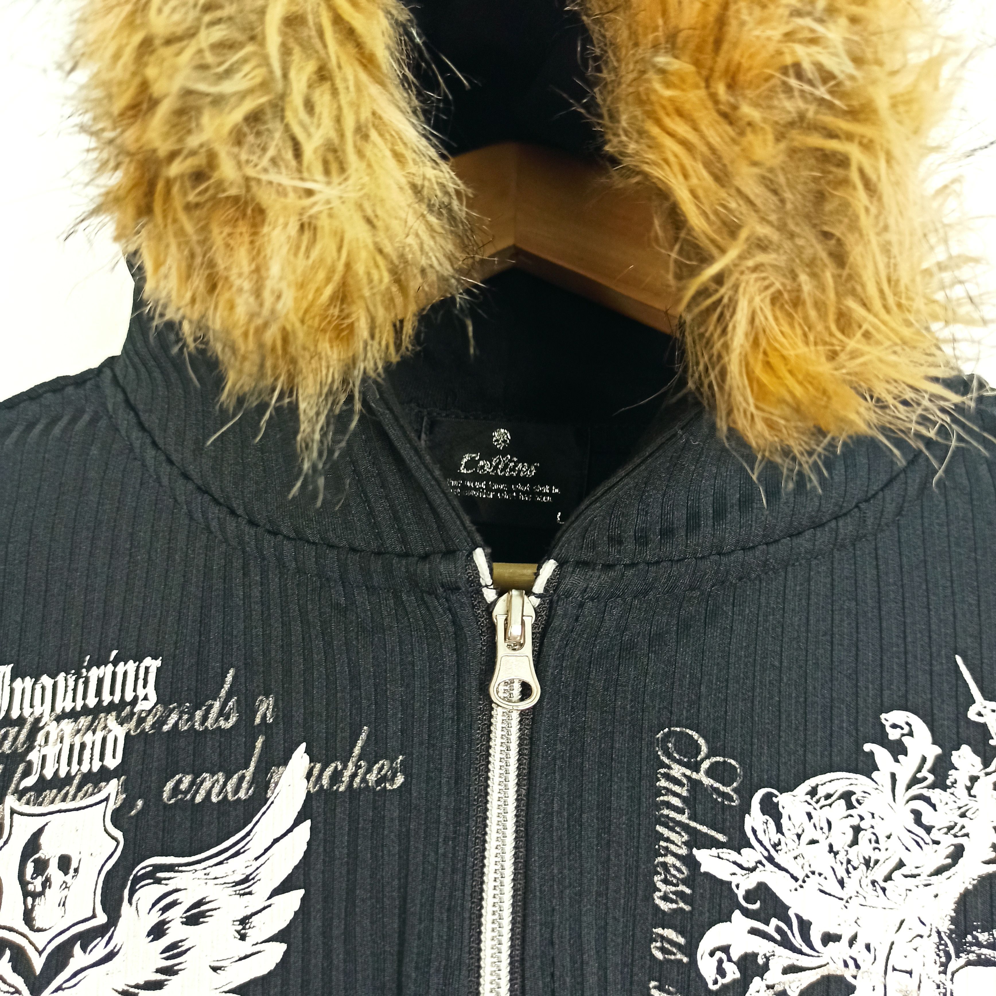 If Six Was Nine 🔥STEALS🔥 Rare Fur Hoodie Collins Thin cloth LGB Style Size US L / EU 52-54 / 3 - 3 Thumbnail