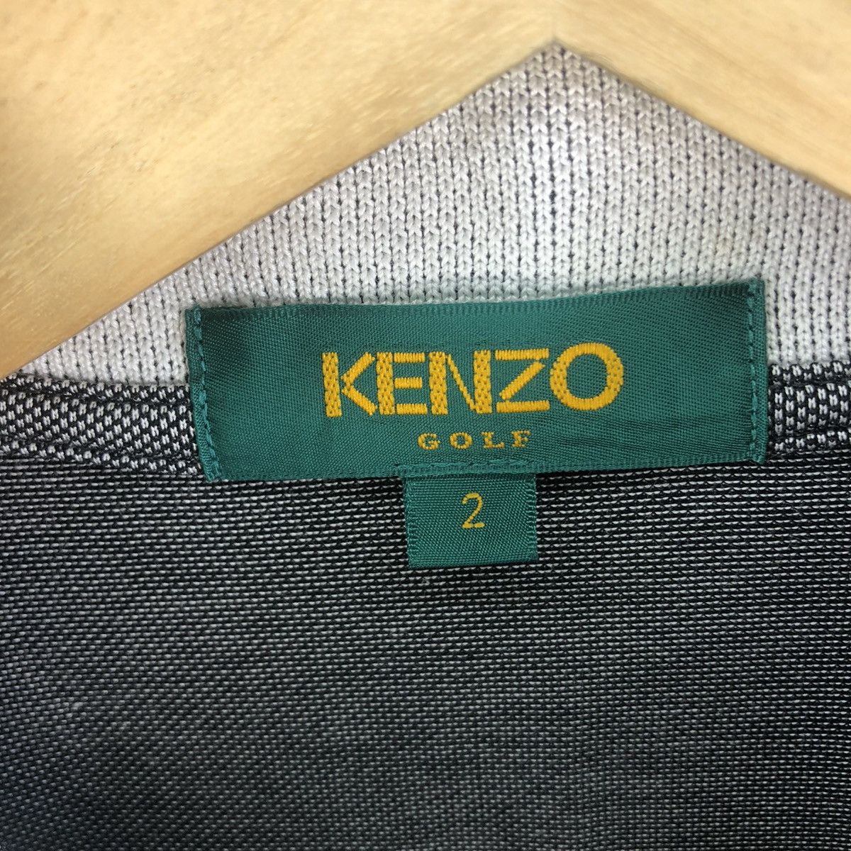 Kenzo Kenzo Golf Embroidered 3 Quarter Sleeve Crop Shirt Size S / US 4 / IT 40 - 13 Thumbnail