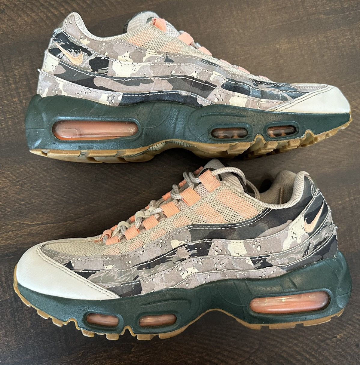 Nike Nike Air Max 95 Essential Camo Desert Sand-SunsetW:8.5/M:6.5 Size US 8.5 / IT 38.5 - 1 Thumbnail