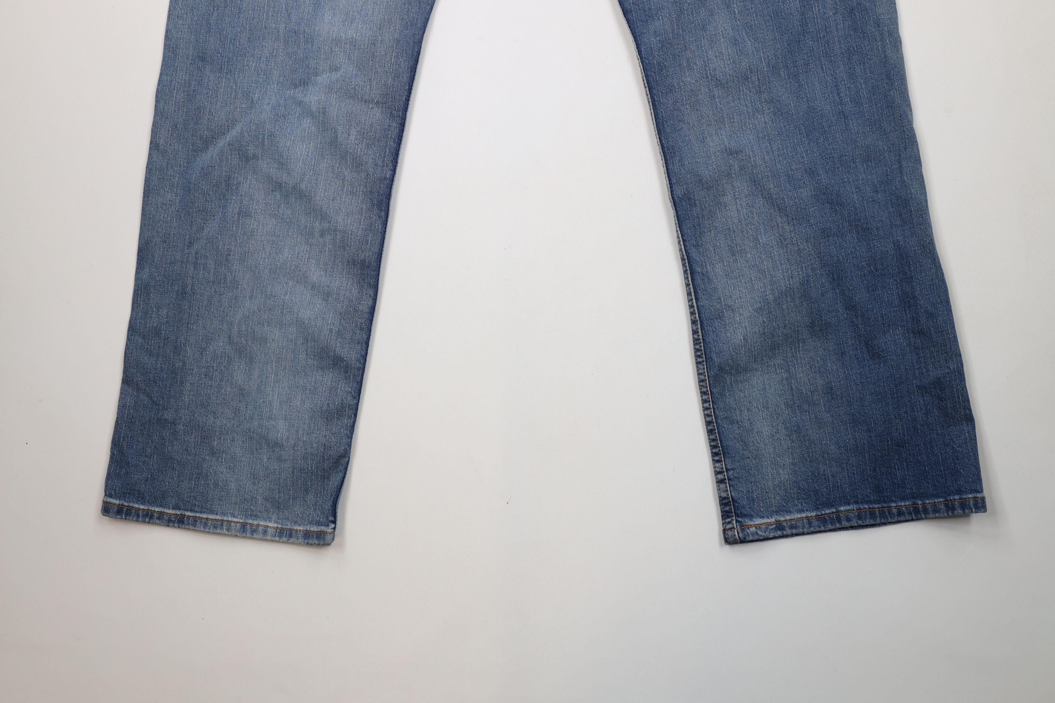 Levi's × Vintage Deadstock Vintage Y2K Levis 569 Straight Wide Leg Jeans Blue Size US 38 / EU 54 - 12 Thumbnail