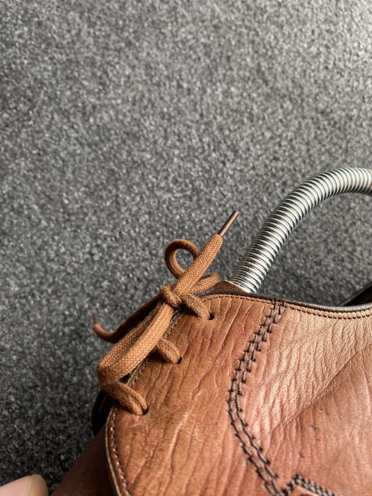 Church's 🔥Church's Vintage Brown Calf Leather Derby Shoes Handcrafted Size US 8 / EU 41 - 9 Thumbnail