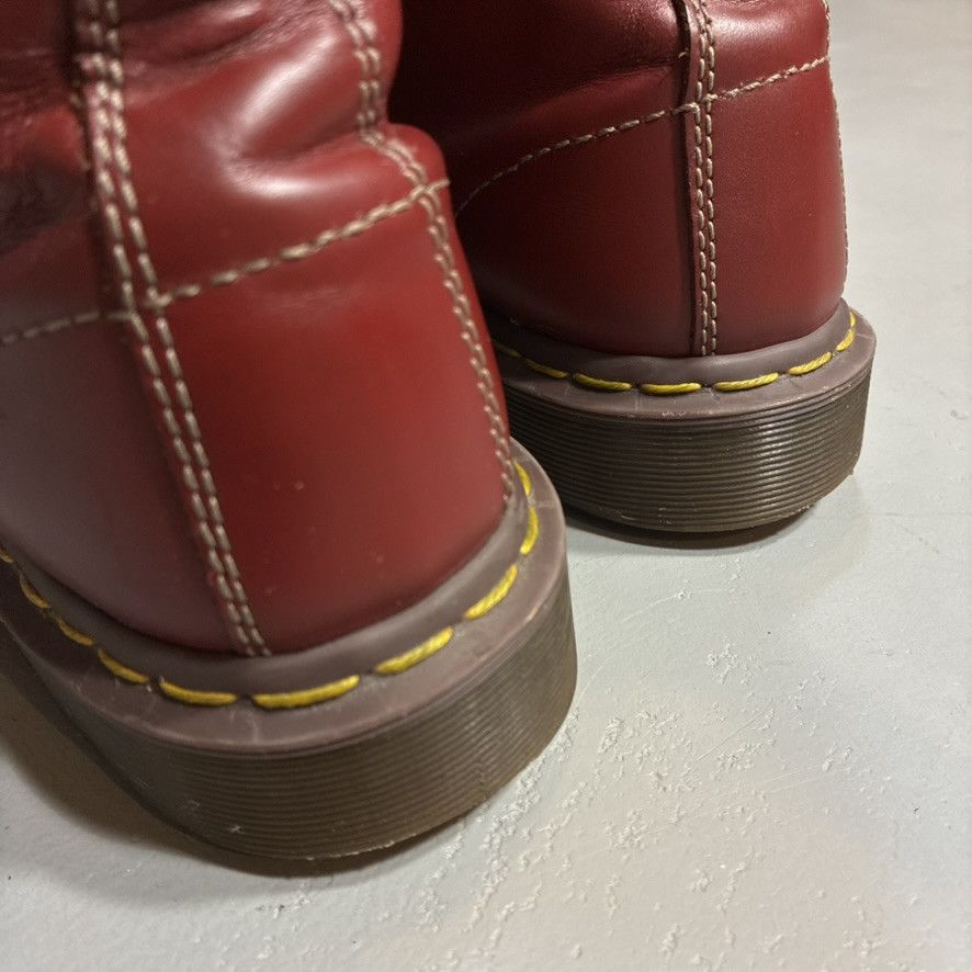 Dr. Martens Vintage Dr. Martens 1490 Made in England Cherry Red Boots Size US 9 / EU 42 - 9 Thumbnail