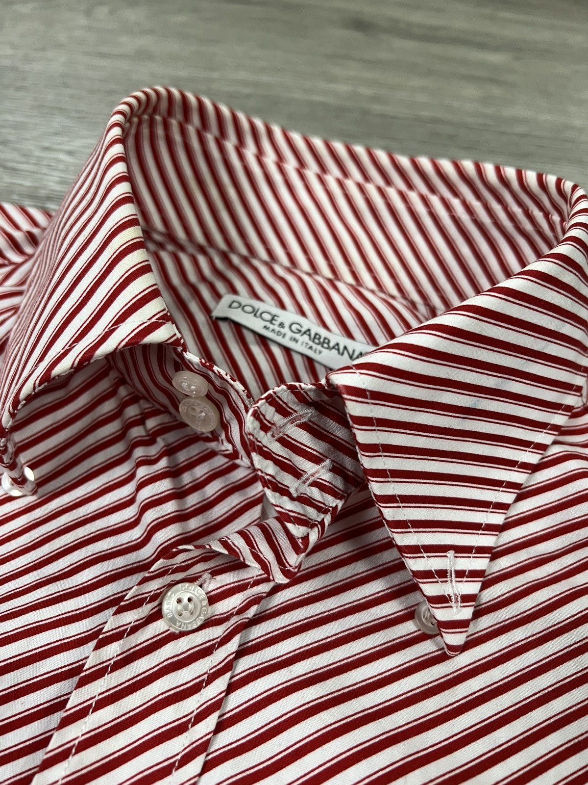 Dolce & Gabbana Vintage Dolce & Gabbana Striped Shirt DG Men’s Size L Size US L / EU 52-54 / 3 - 2 Thumbnail