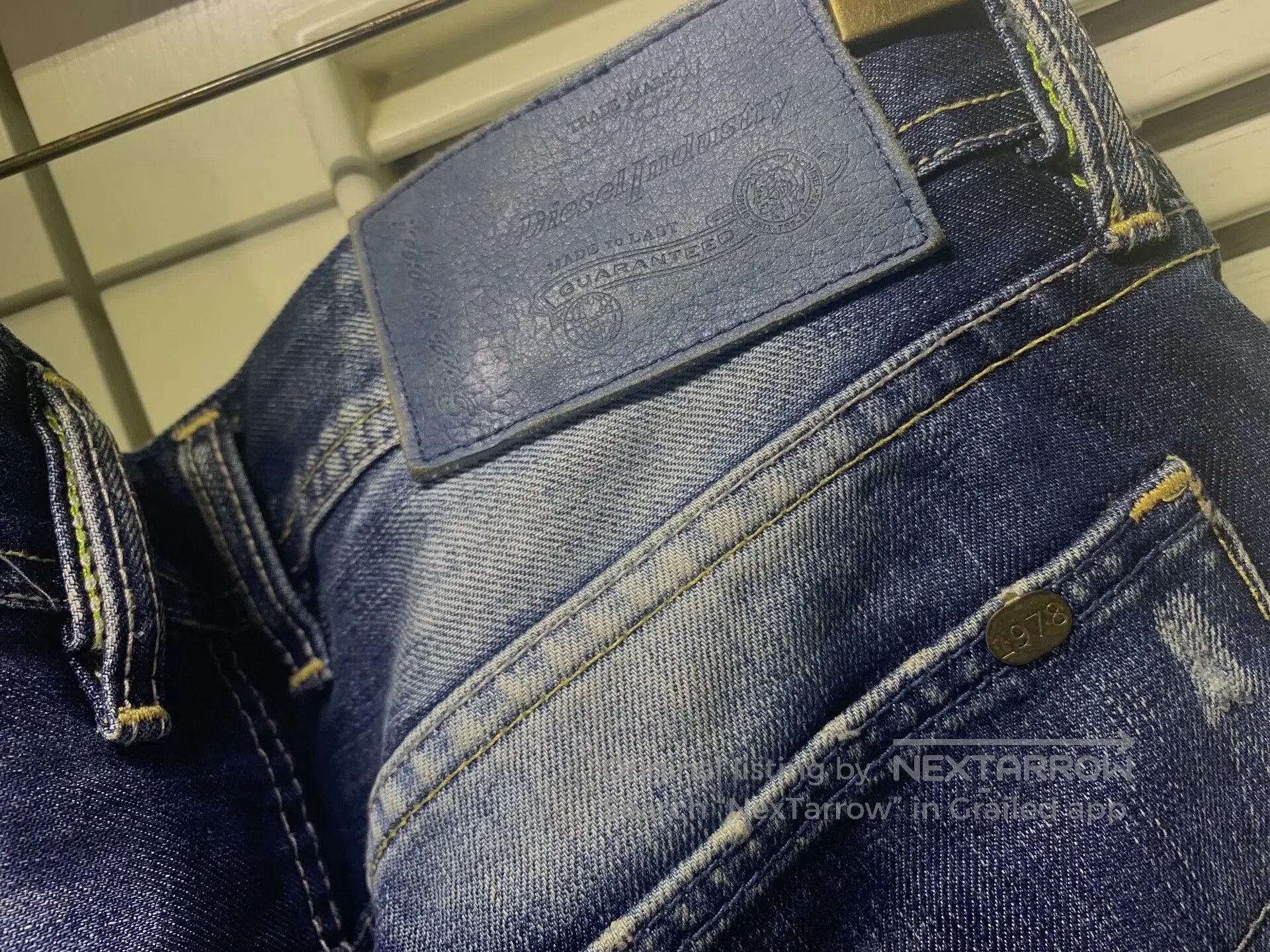Diesel Diesel Men's Washed Vintage Gradient Jeans. Size US 30 / EU 46 - 6 Thumbnail