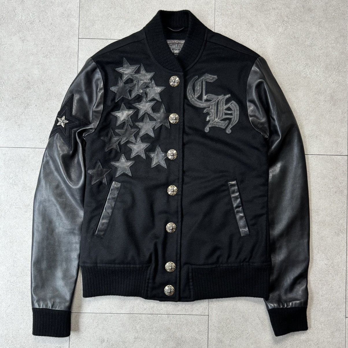 Chrome Hearts Chrome hearts Star Patch Letter Man Virsity Jacket Size M / US 6-8 / IT 42-44 - 1 Thumbnail