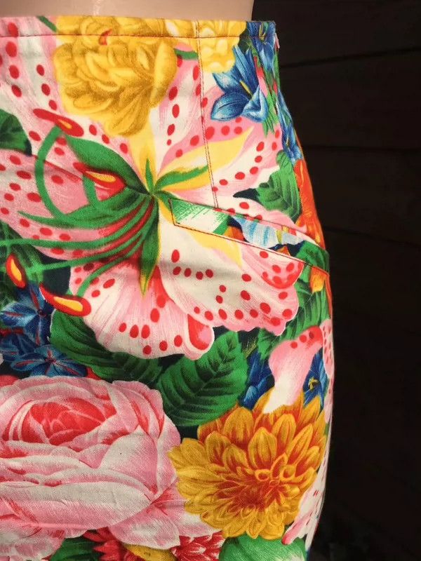 Kenzo KENZO 1992SS Floral Skirt S - dmc Size 24" / US 00 / IT 34 - 1 Thumbnail