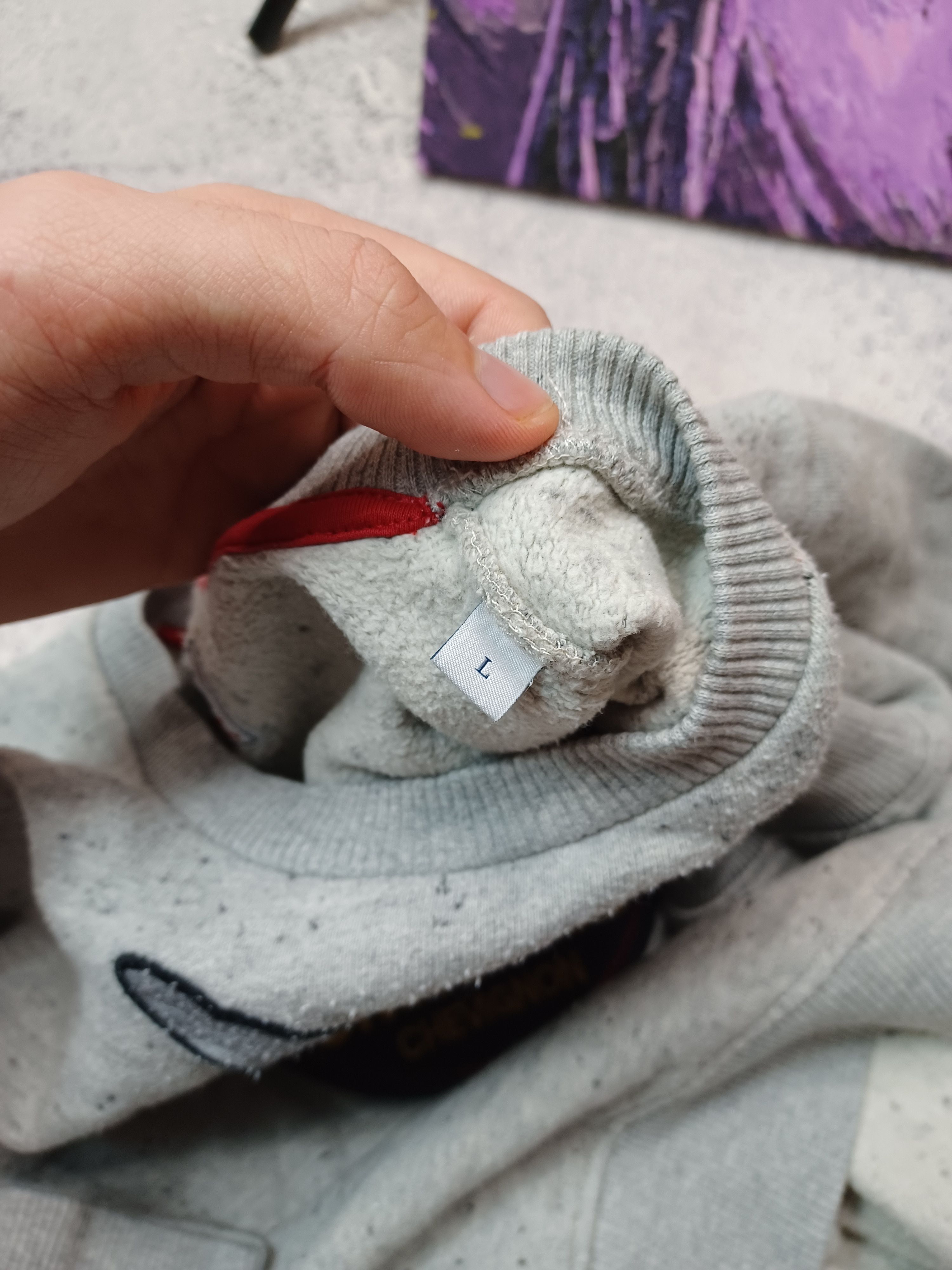 Chevignon Vintage CHEVIGNON x TOGS UNLIMITED Crewneck Sweatshirt Gray Size US L / EU 52-54 / 3 - 6 Thumbnail