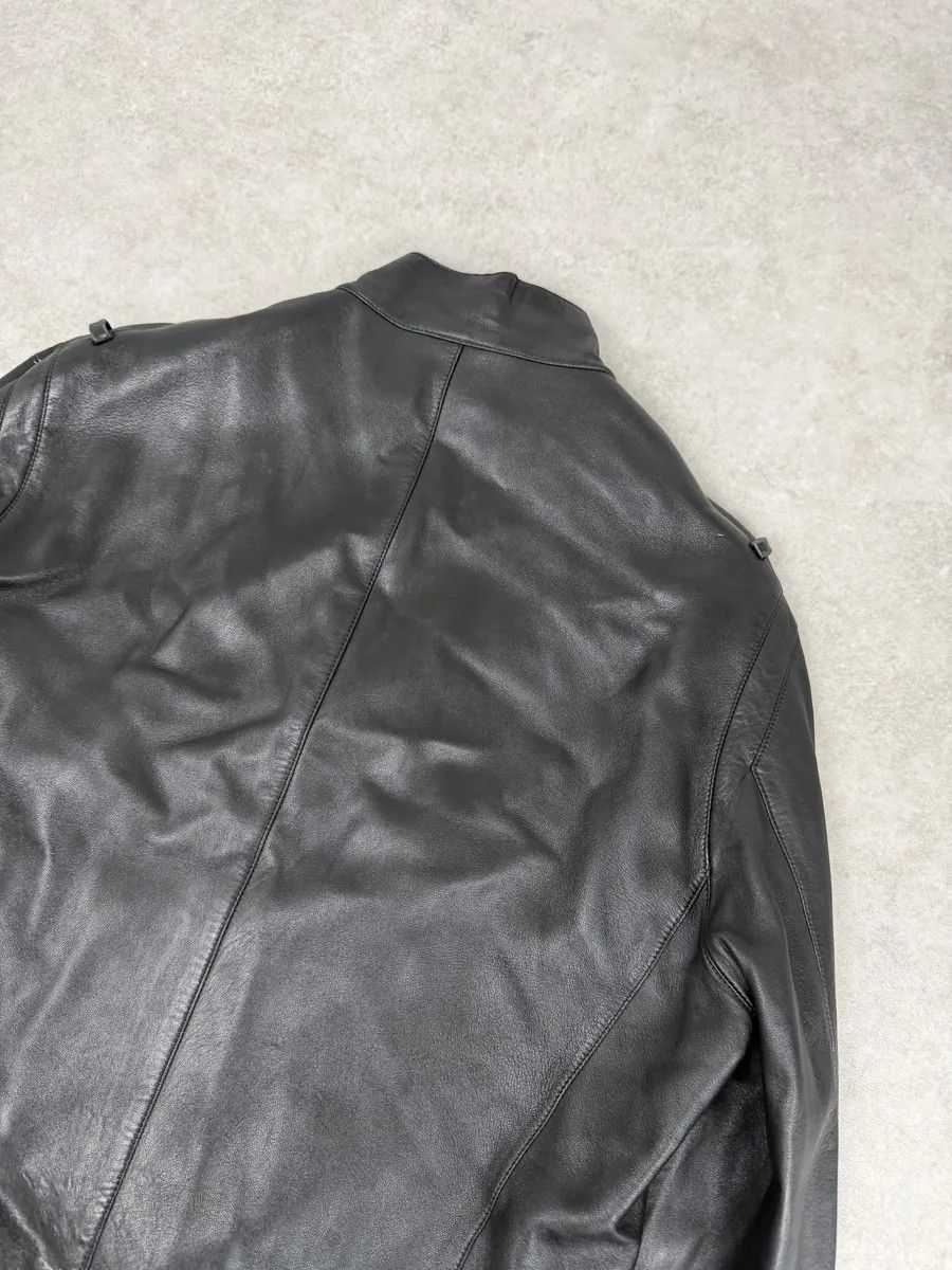 Louis Vuitton 2000s Louis Vuitton Black French Classy Leather Jacket Size US M / EU 48-50 / 2 - 6 Thumbnail