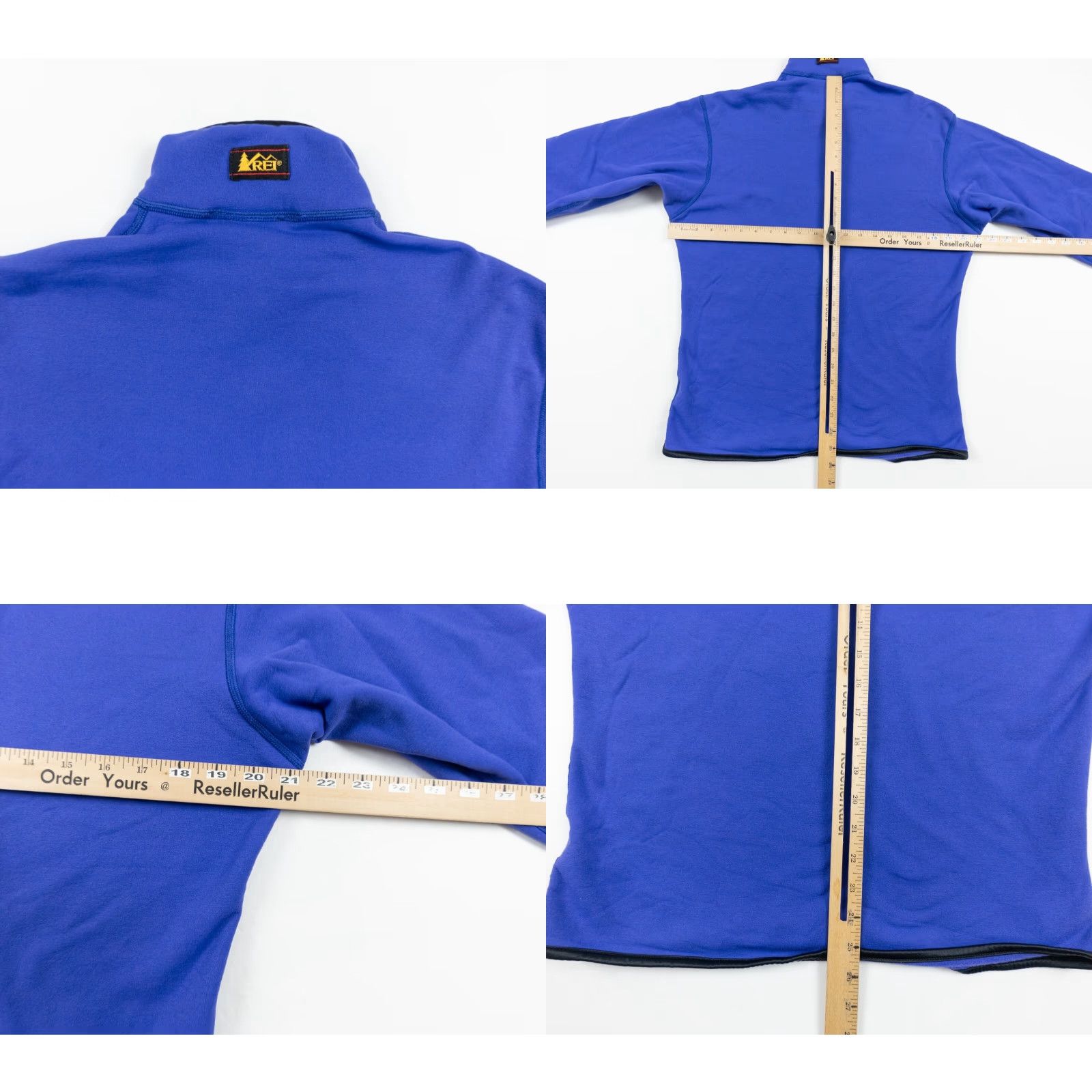 Vintage VINTAGE REI Sweater Shirt Mens Large Blue 1/2 Zip Fleece Pullover Outdoor Winter 90s Mens Size US L / EU 52-54 / 3 - 8 Thumbnail