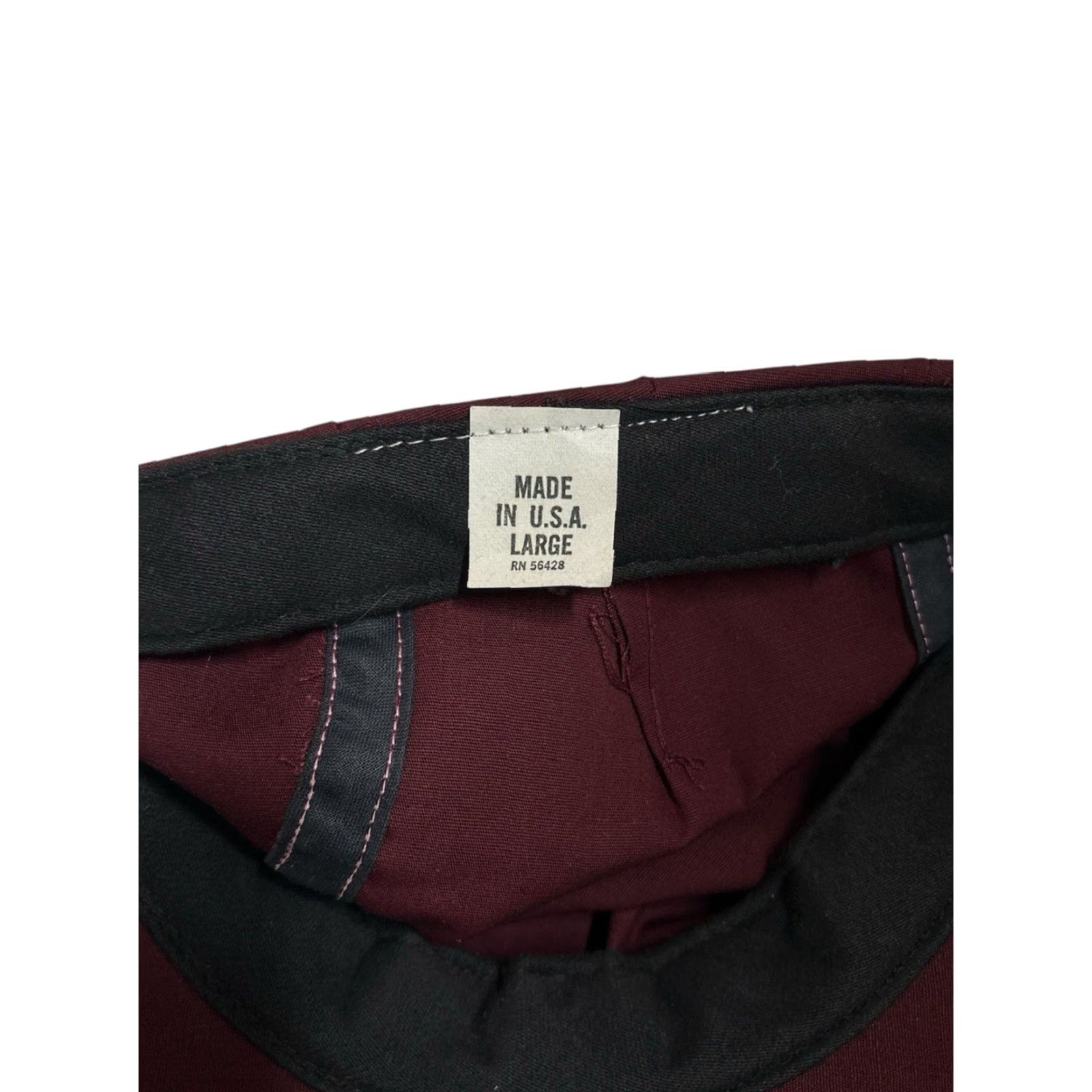Vintage VINTAGE Unbranded Flat Cap Hat Men L Red 90s Deadstock NWOT Made in USA Cabbie Drivers Cap Mens Size ONE SIZE - 2 Thumbnail
