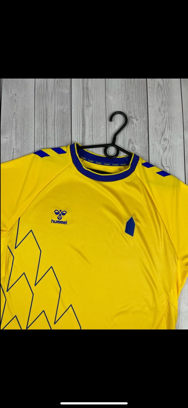 Hummel Everton soccer jersey yellow away size L Size US L / EU 52-54 / 3 - 2 Thumbnail