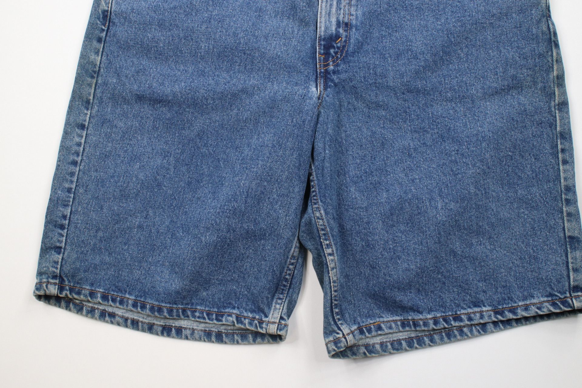 Levi's × Vintage Vintage 90s Levis 550 Relaxed Fit Denim Jean Shorts Jorts Size US 38 / EU 54 - 3 Thumbnail