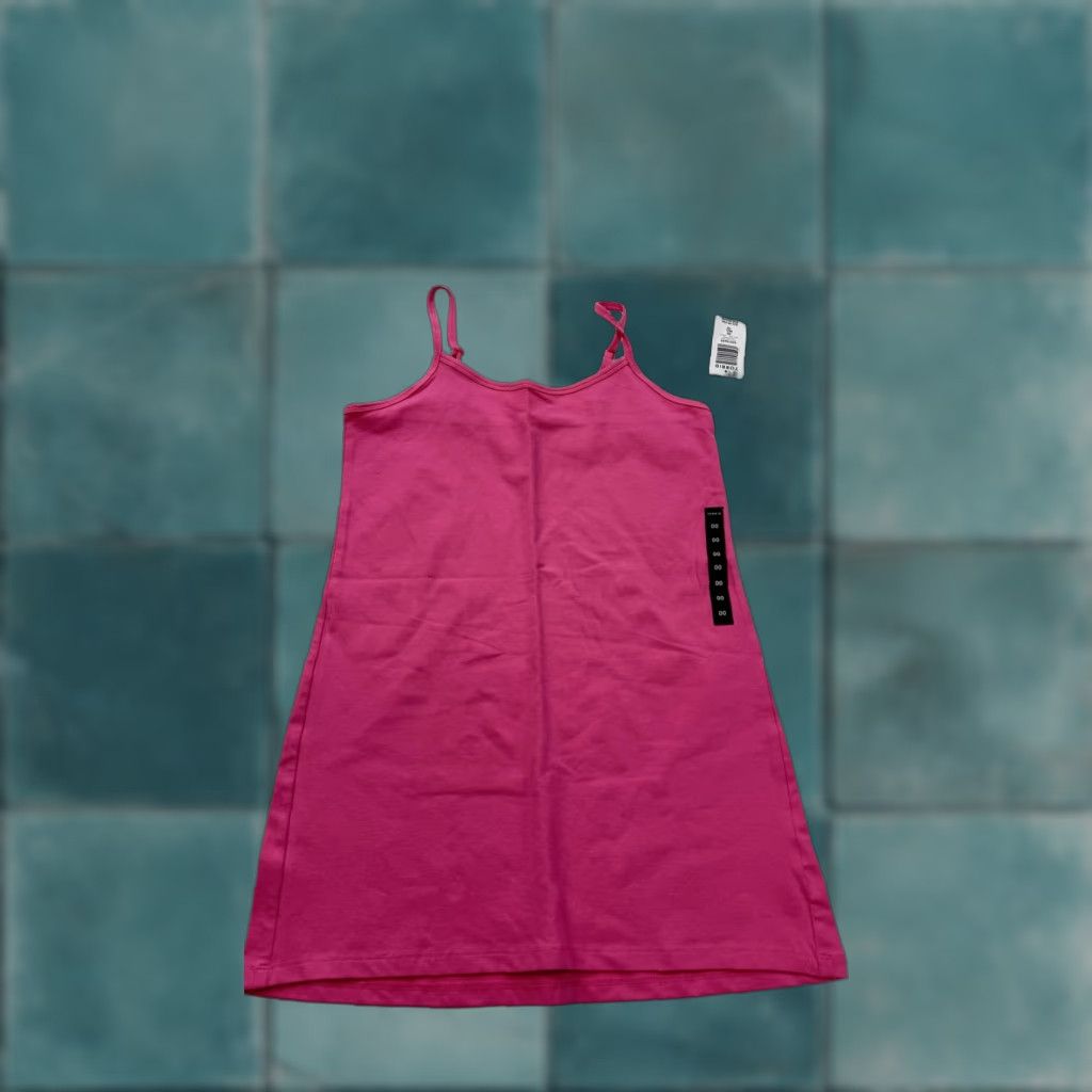 Torrid Torrid Cami Tank Top Womens 0X Pink Cotton Spandex Layering Tank Camisole Shirts Womens Plus Size 0X Pink Spaghetti Strap Size XL / US 12-14 / IT 48-50 - 1 Thumbnail