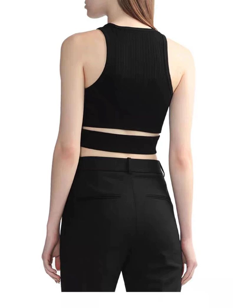 Helmut Lang HELMUT LANG Black vest Size S / US 4 / IT 40 - 6 Thumbnail