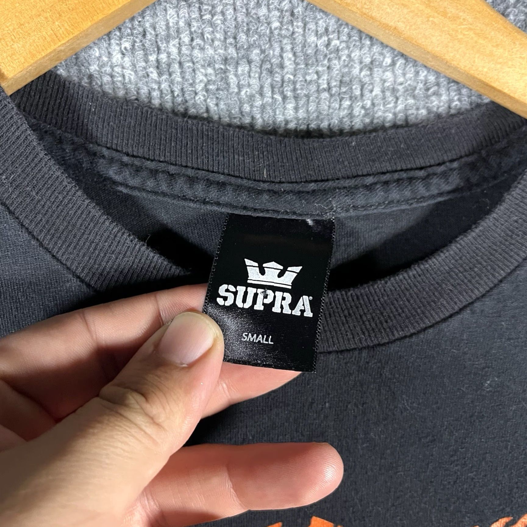Supra VINTAGE Supra Shirt Mens Small Black Skate Chad Muska C1rca Short Sleeve T-Shirt 90s/Skateboard Merch Mens Size US S / EU 44-46 / 1 - 3 Thumbnail