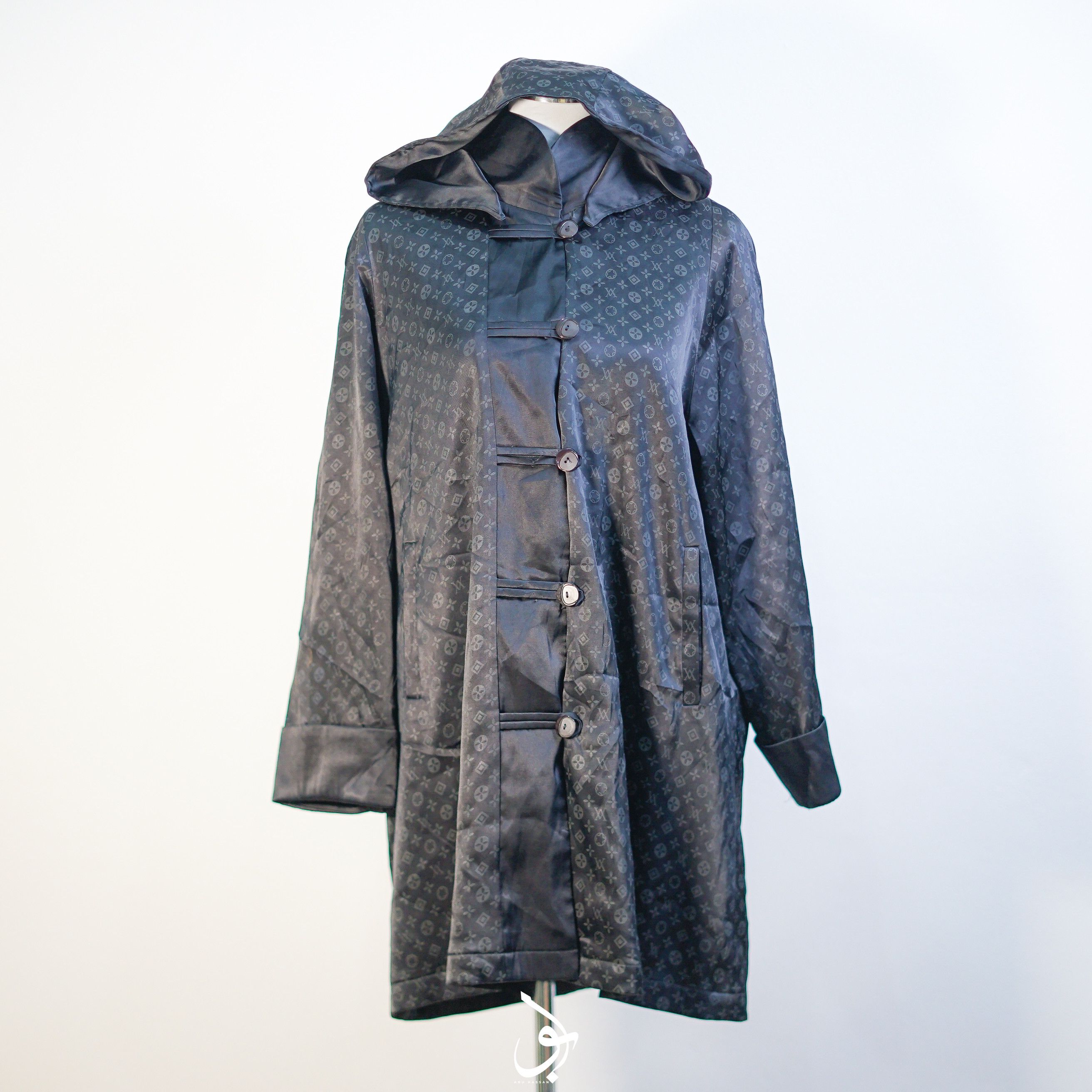 Other Leomarina Hooded Patterned Coat Size M / US 6-8 / IT 42-44 - 1 Thumbnail