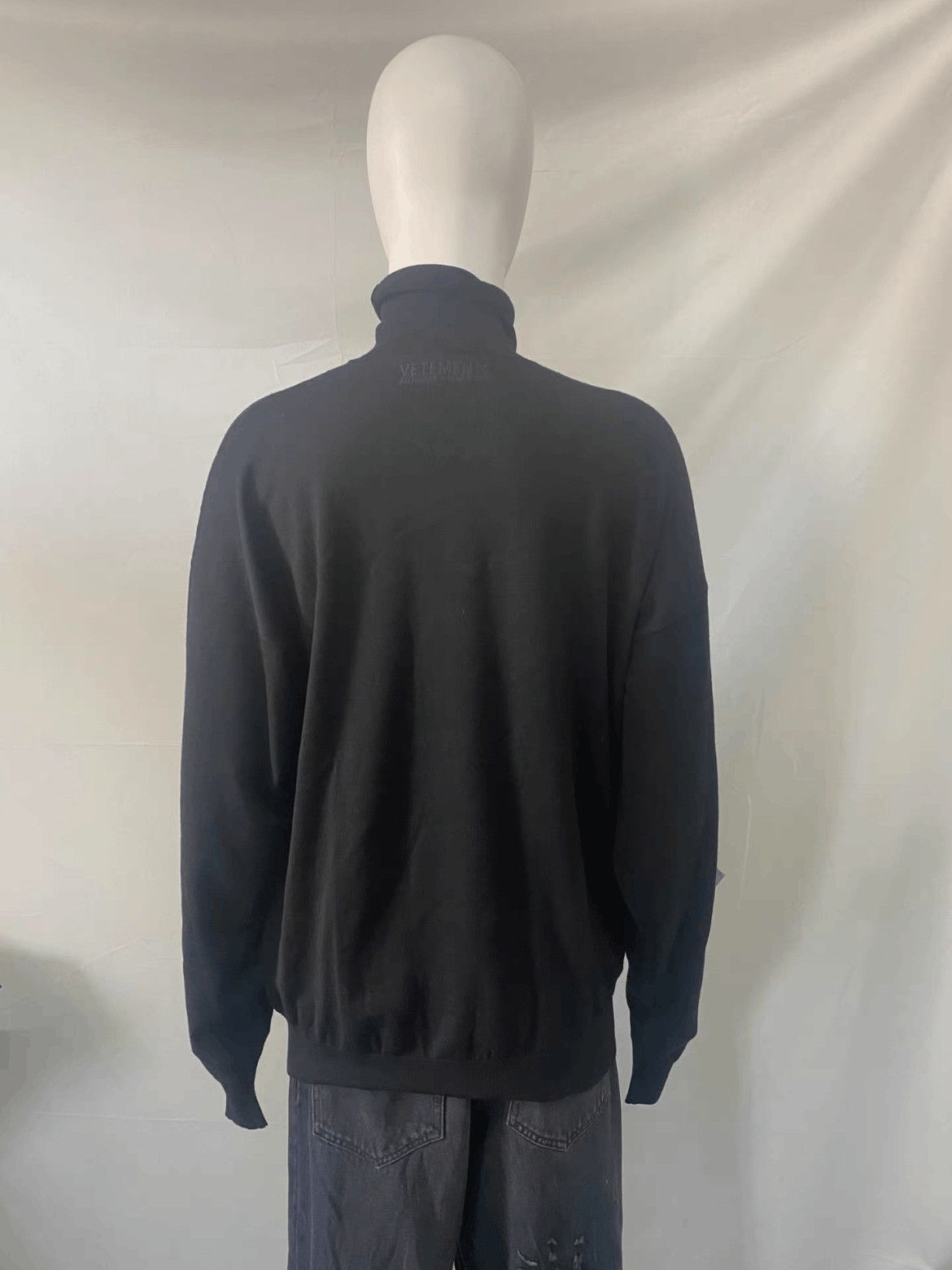 Vetements Vetements Warning Slogan Knitwear Hi-neck Size US S / EU 44-46 / 1 - 2 Thumbnail