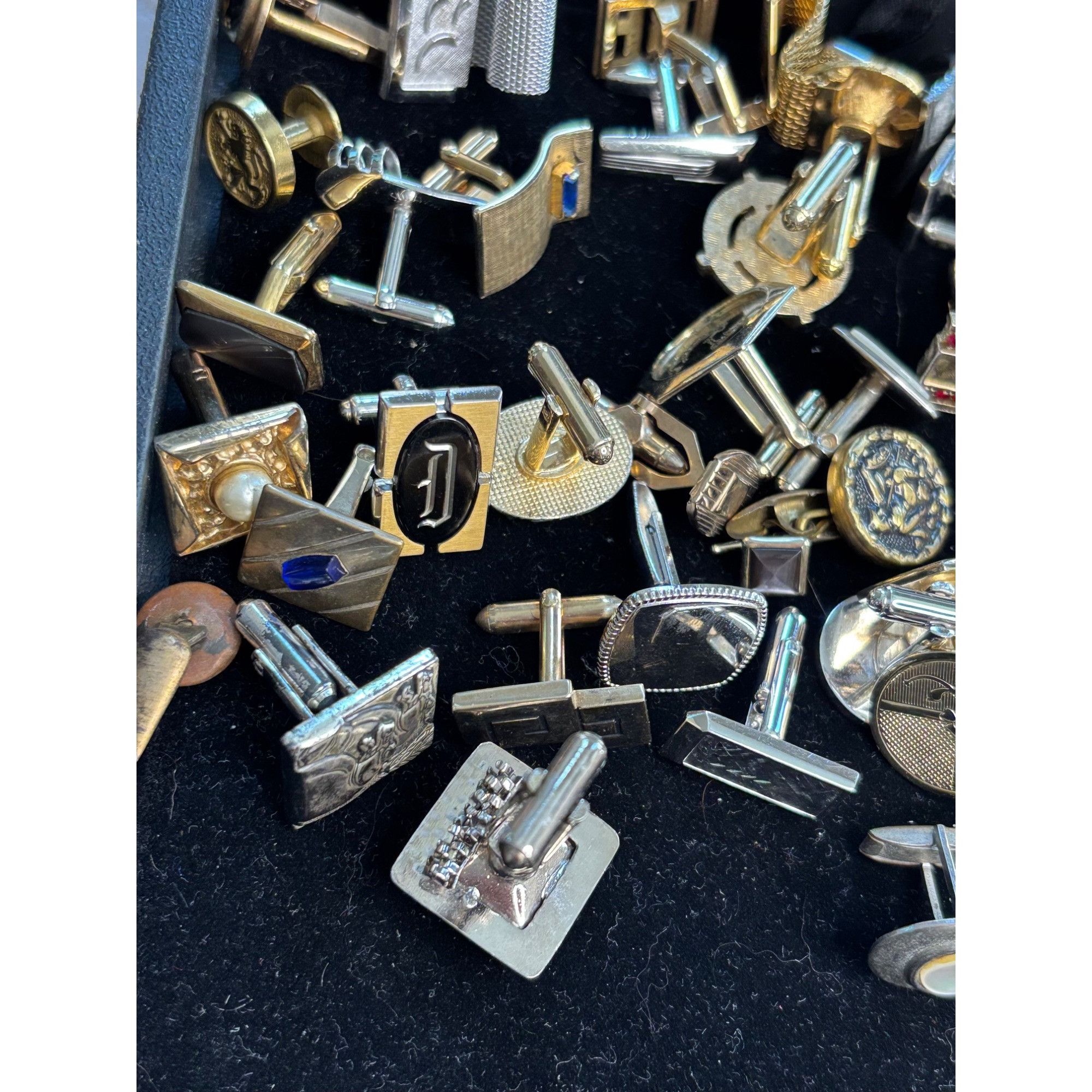 Other Single cufflink Vintage Gold & Silver Tone Assorted Cufflink Size ONE SIZE - 6 Thumbnail
