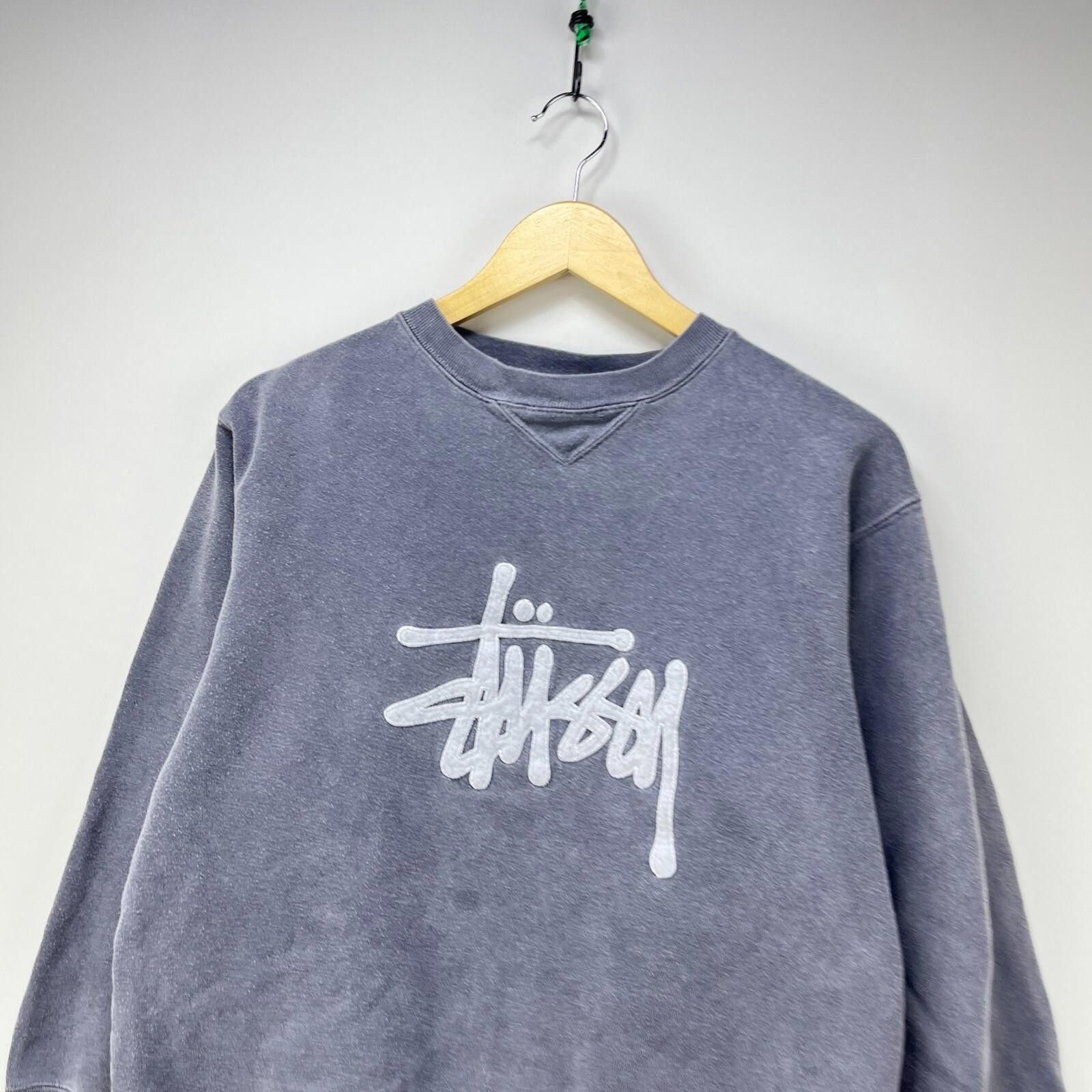 Stussy Vintage 90s Stussy Sun Faded Crew Neck Sweatshirt Small Size US S / EU 44-46 / 1 - 2 Thumbnail