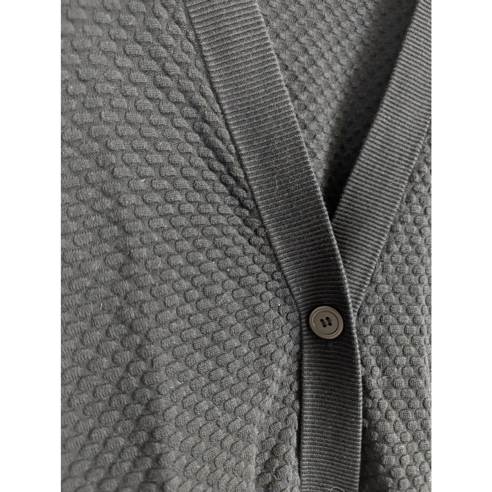 Cos COS Oversized Cardigan Sz Medium Black Minimal Lagenlook Size M / US 6-8 / IT 42-44 - 6 Thumbnail