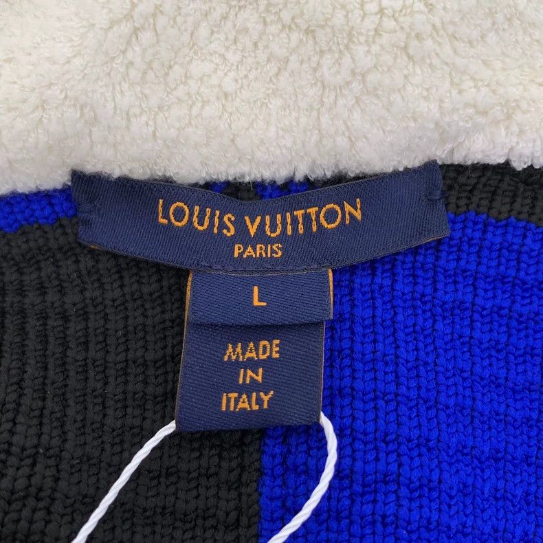 Louis Vuitton Louis Vuitton 22 color-block checkerboard lapel long-sleev Size L / US 10 / IT 46 - 5 Thumbnail