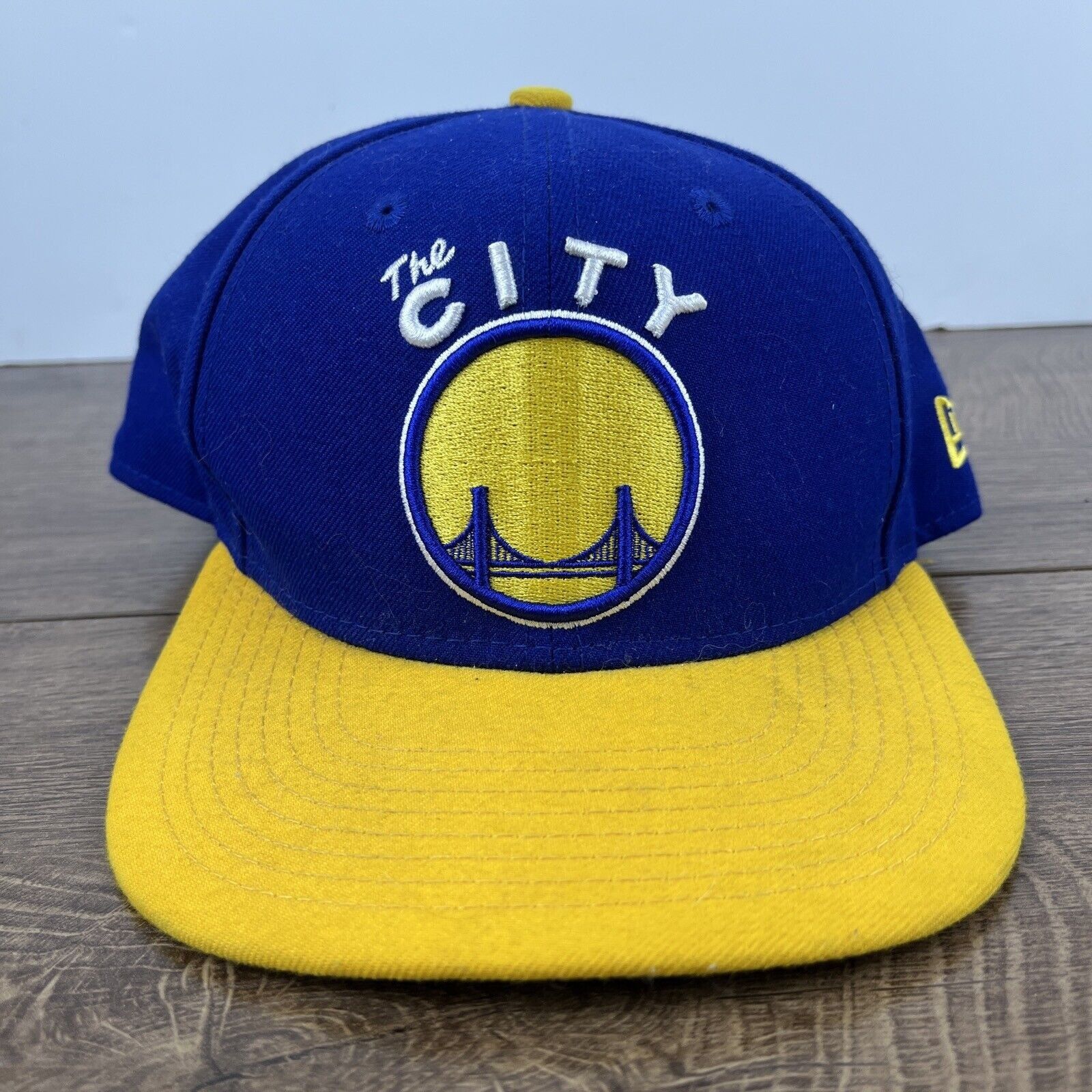 New Era Golden State Warriors Hat New Era Snapback Hat Adjustable 9F Size ONE SIZE - 1 Thumbnail