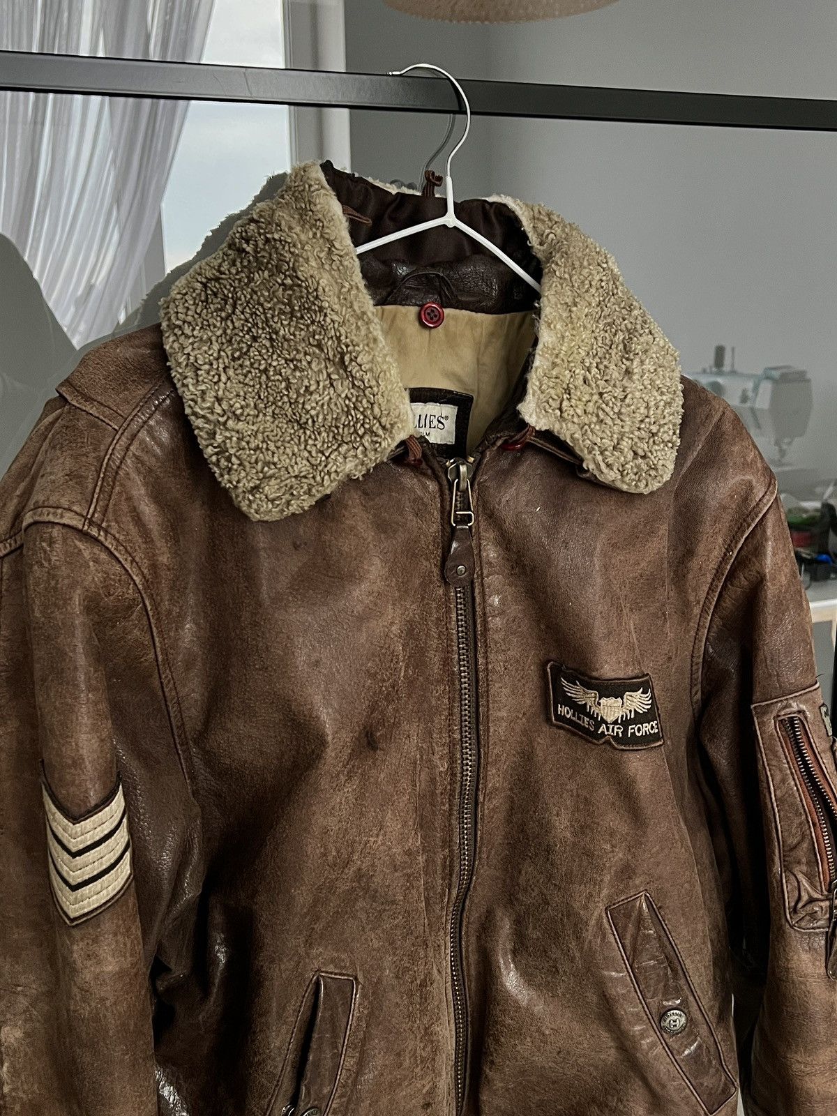 Other Balenciaga Style Washed Cropped Bomber Leather Jacket Kanye Size US M / EU 48-50 / 2 - 2 Thumbnail