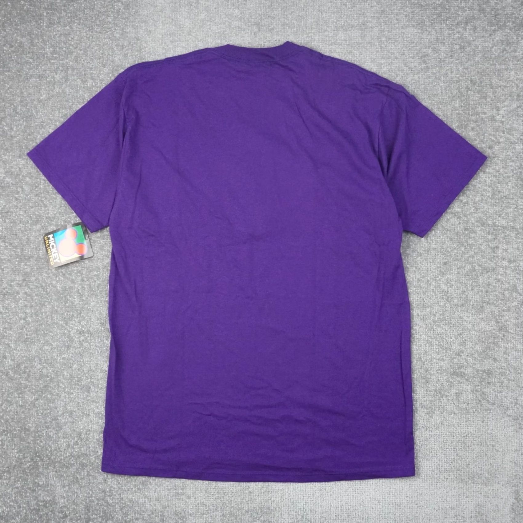 Disney Vintage Mickey Mouse Shirt Adult XL Purple S/S Embroidered Cotton Disney Men A41 Size US XL / EU 56 / 4 - 2 Thumbnail