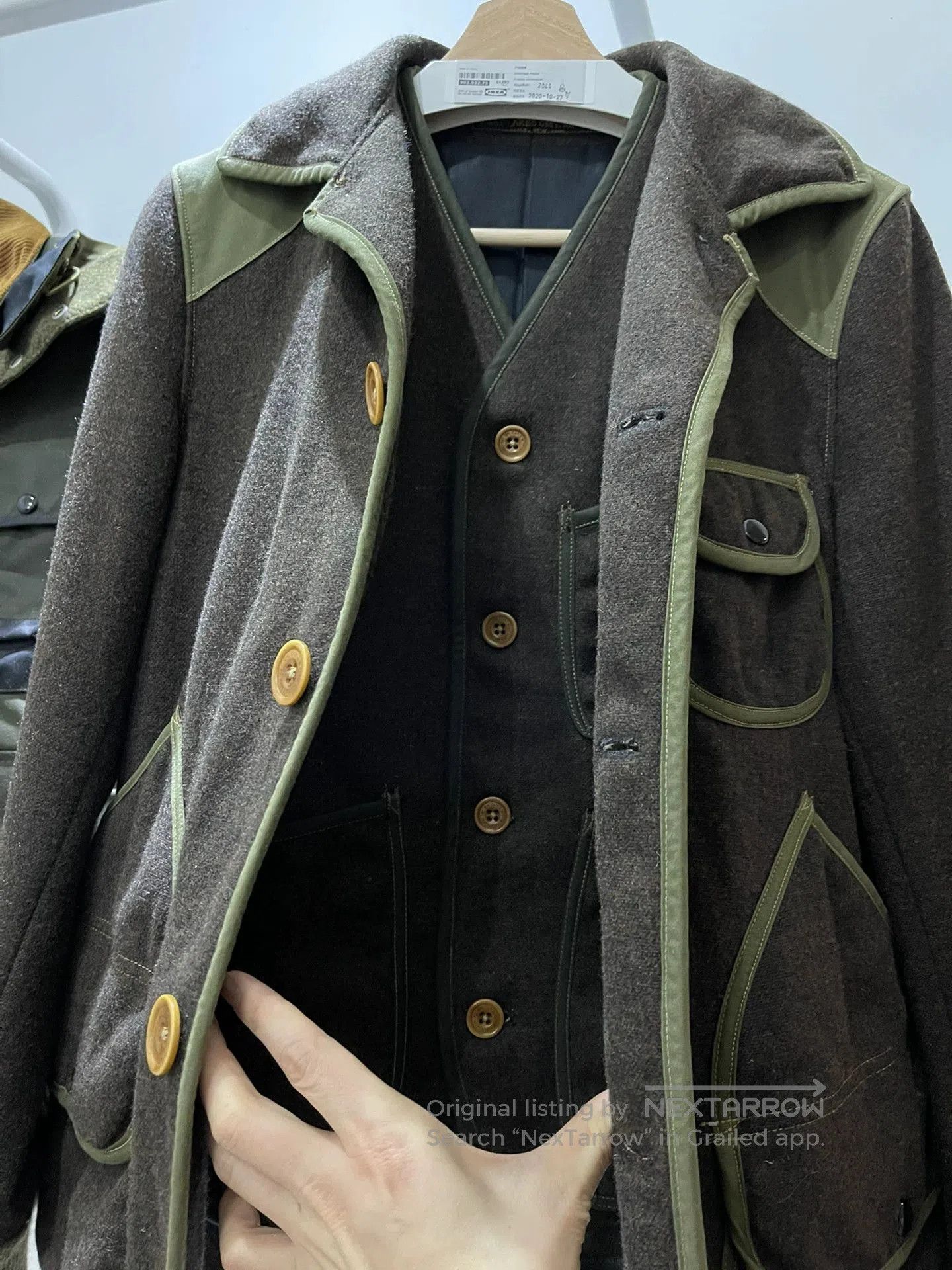 Freewheelers freewheelers boston wool vest. Size US M / EU 48-50 / 2 - 4 Thumbnail