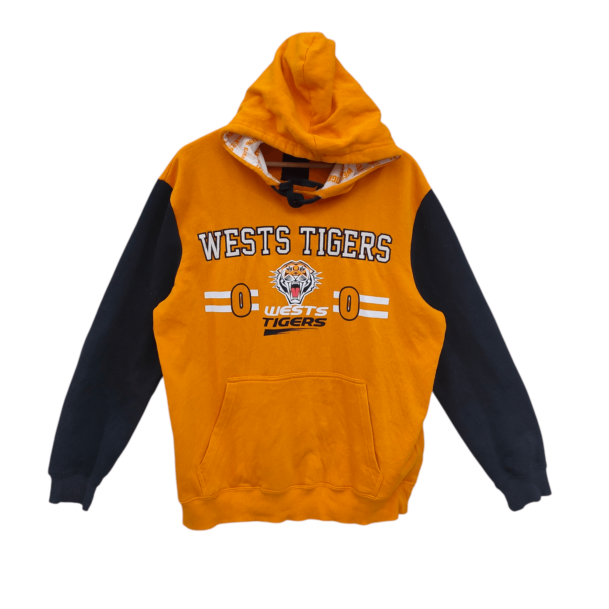 Vintage Vintage Wests Tigers Rugby Sweatshirt NRL Size US M / EU 48-50 / 2 - 1 Thumbnail
