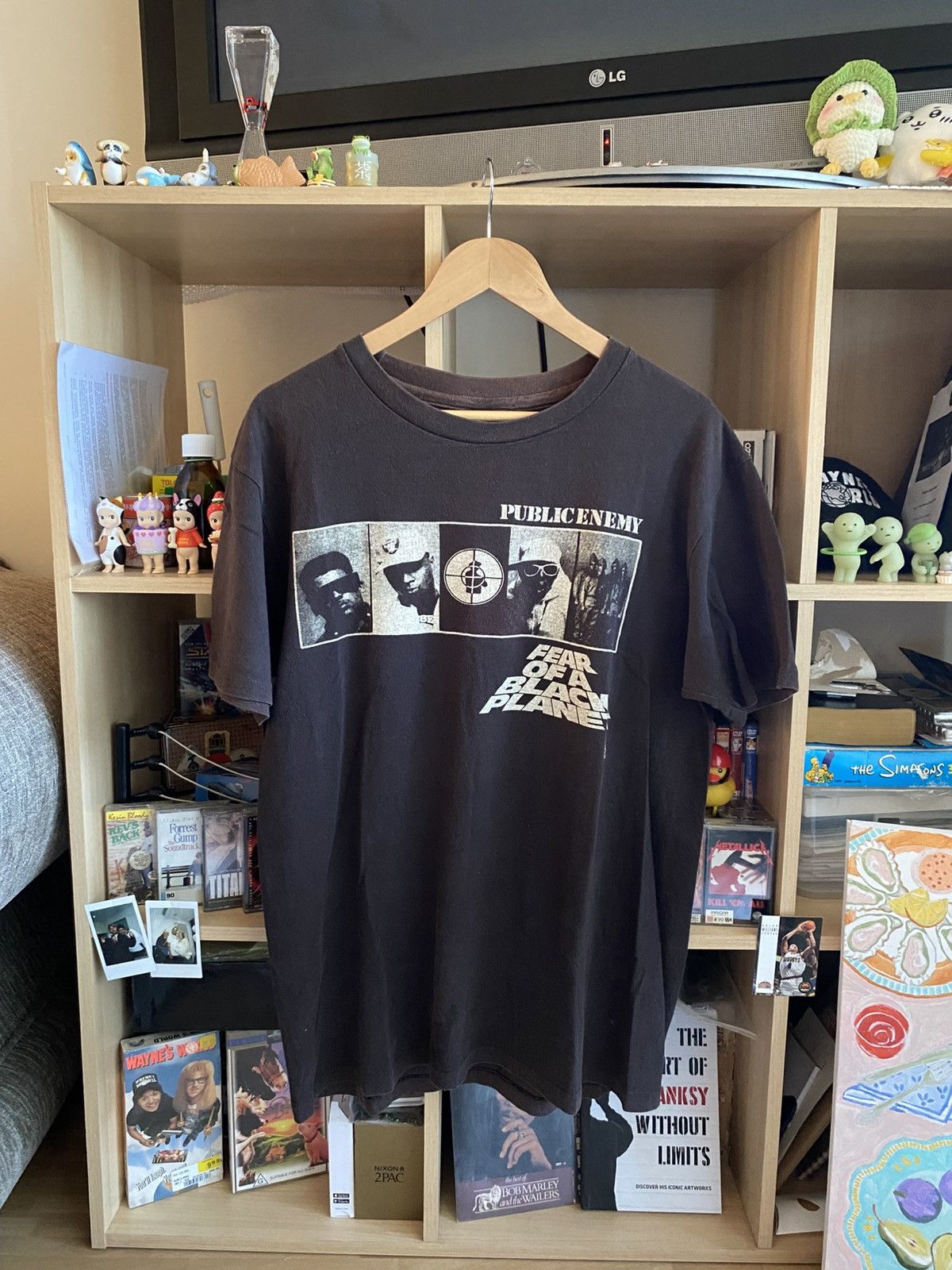 Rap Tees Public Enemy 90s vintage t-shirt “Fear of a black planet” Size US XL / EU 56 / 4 - 1 Thumbnail