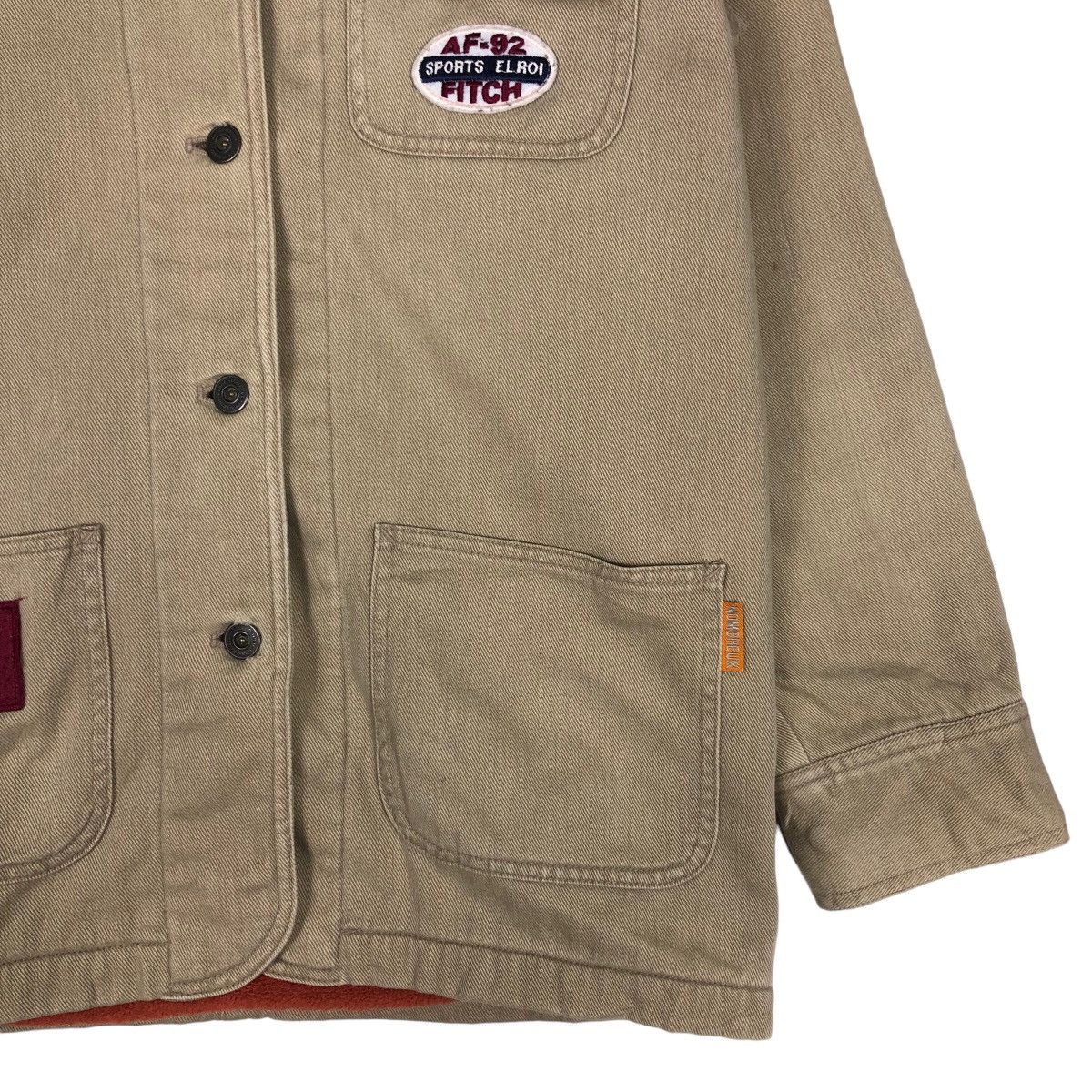 Hysteric Glamour 🔥Vtg Work Shirt Jacket Patches Nombreux Japan Made Size US M / EU 48-50 / 2 - 5 Thumbnail