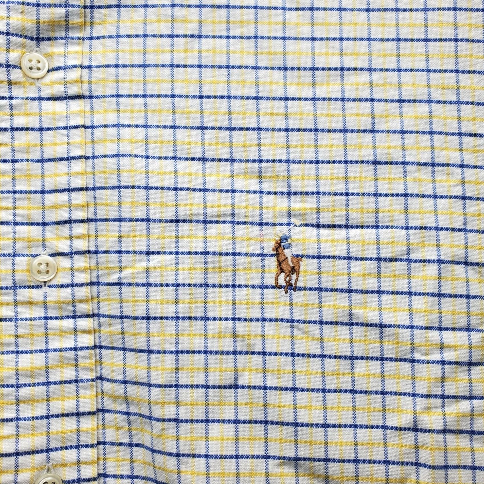 Ralph Lauren Ralph Lauren Blake Shirt Mens L Multicolor Plaid Button-Down EUC Jeans? Size US L / EU 52-54 / 3 - 7 Thumbnail