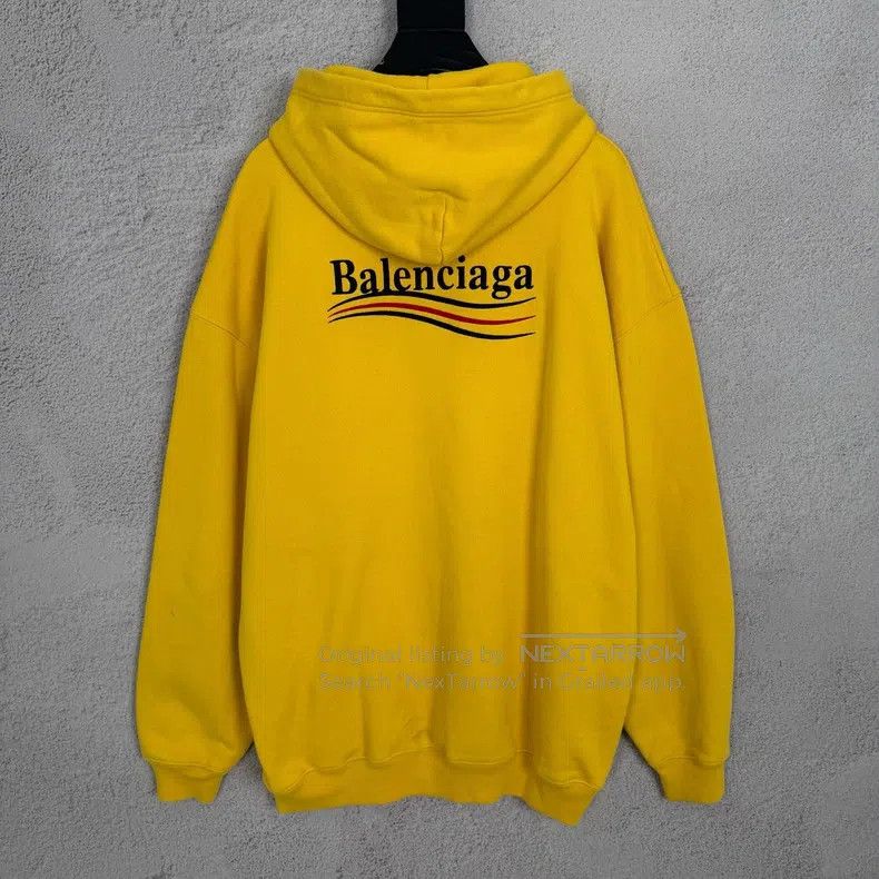 Balenciaga Balenciaga Micro Logo Embroidered Sports Hoodie Size US L / EU 52-54 / 3 - 2 Thumbnail