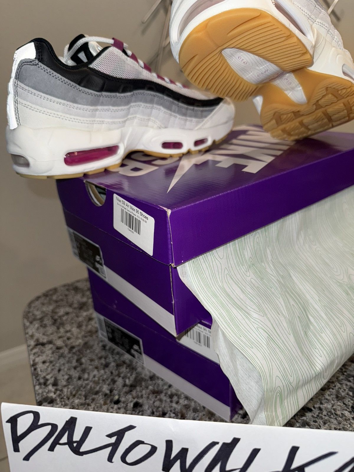 Nike SB SB Air Max 95 Size US 6.5 / EU 39-40 - 5 Thumbnail