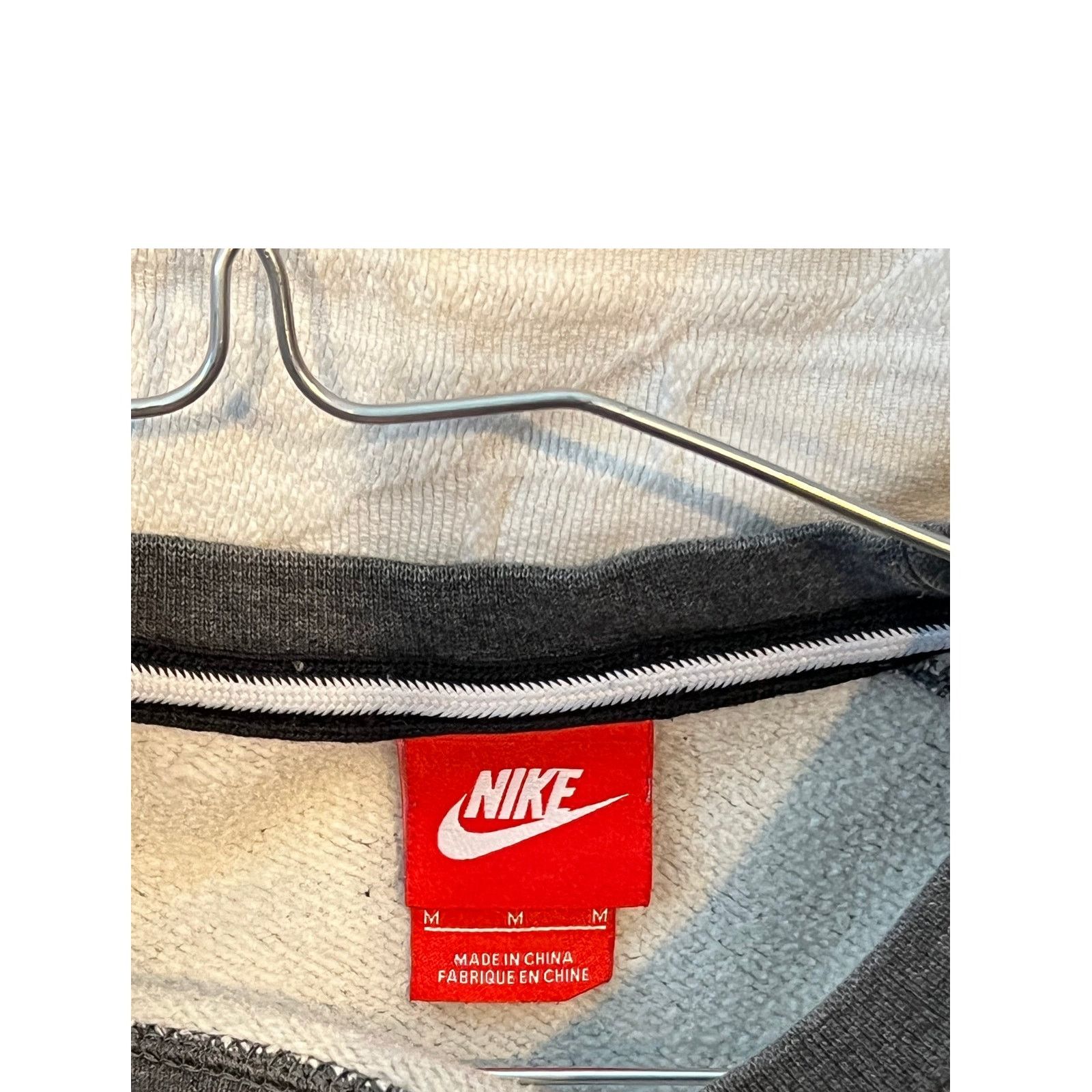 Nike A1 Nike Spellout Swoosh Crewneck Sweatshirt Mens Medium Gray Size US M / EU 48-50 / 2 - 3 Thumbnail