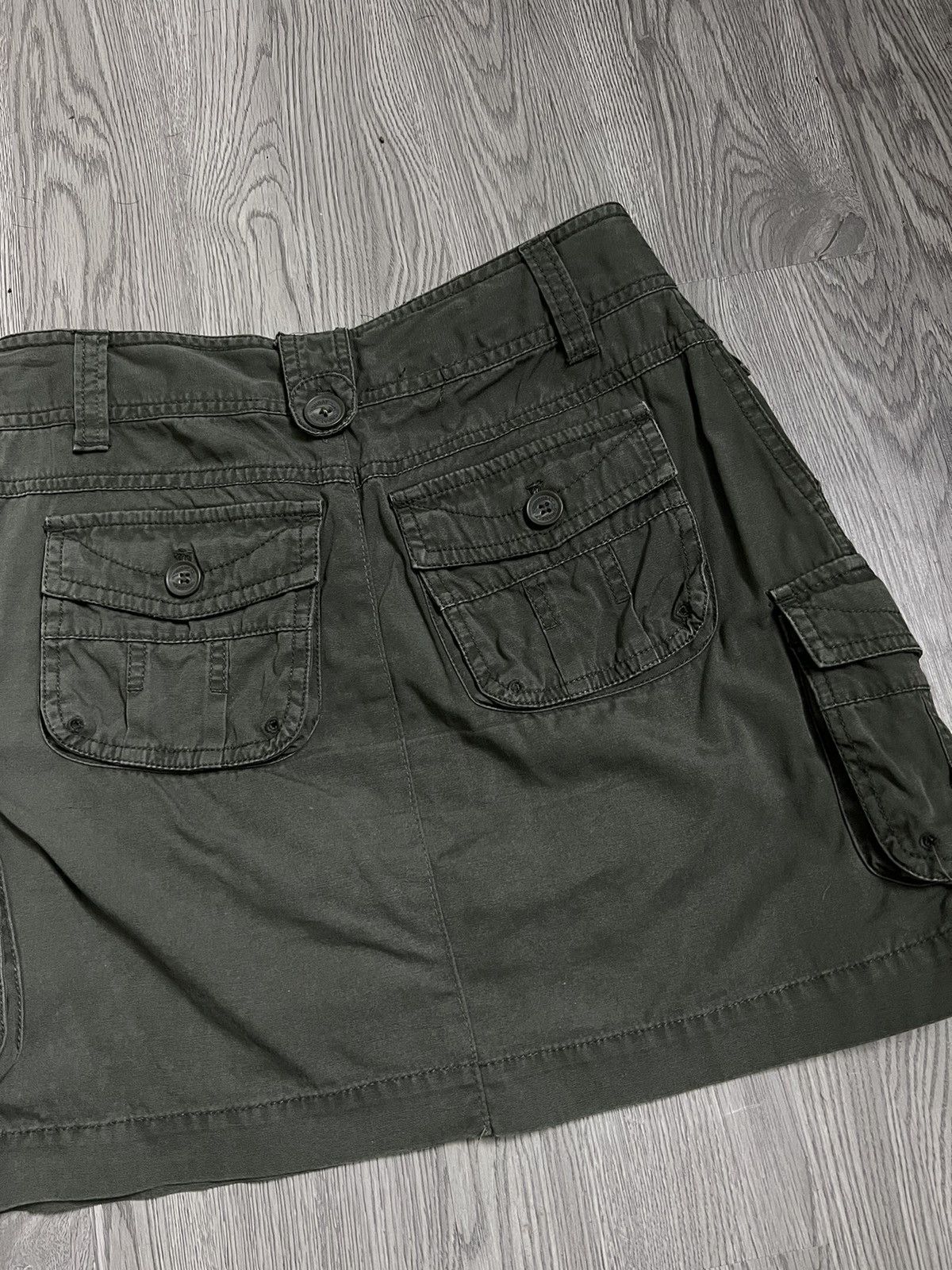 Japanese Brand Vintage cargo skirt 🧩🖤 Size 28" / US 6 / IT 42 - 5 Thumbnail