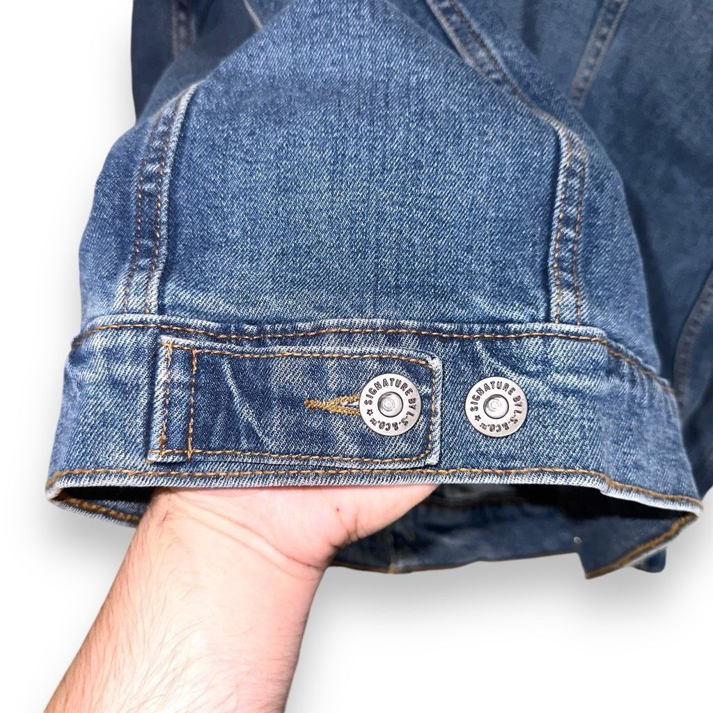 Levi's Levi’s Gold Mid Wash Denim Jean Jacket Size M Size US M / EU 48-50 / 2 - 13 Thumbnail