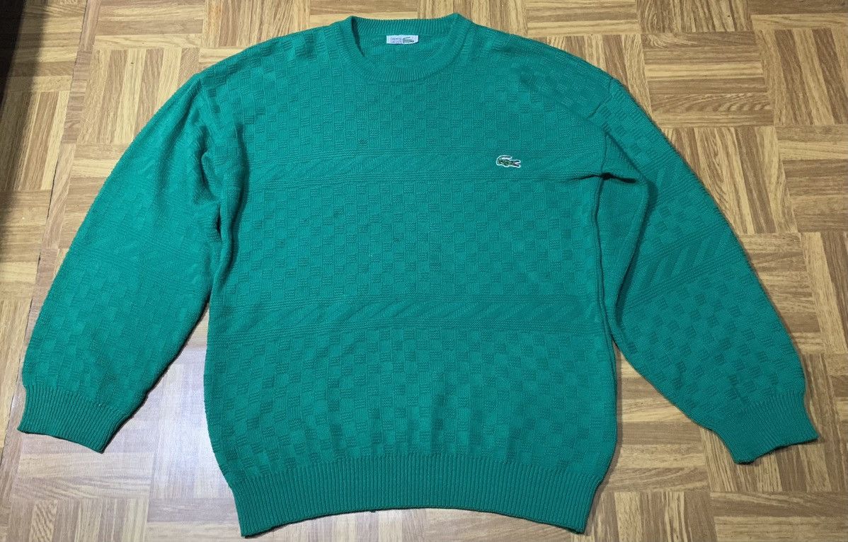 Lacoste × Vintage Lacoste chemise vintage sweater m/l Size US L / EU 52-54 / 3 - 4 Thumbnail