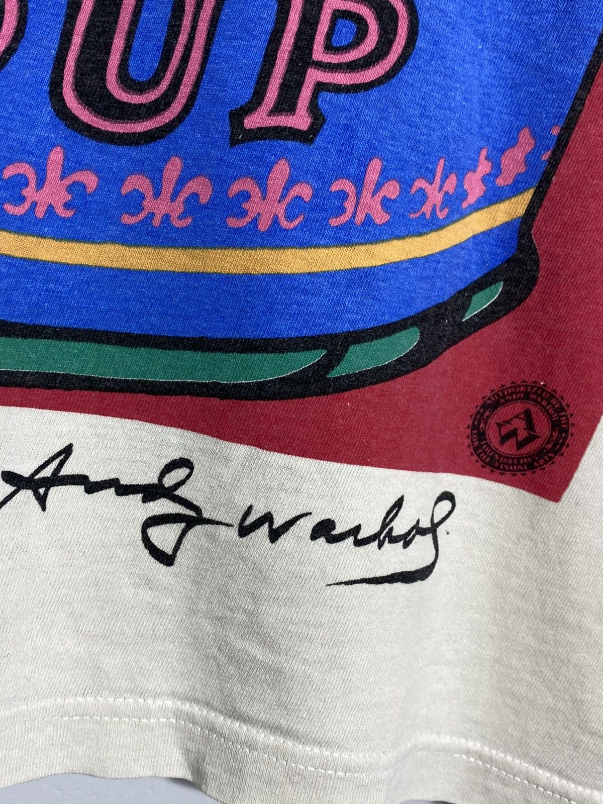 Andy Warhol 1993 Andy Warhol Tomato Soup Vintage Graphic T-shirt Size US XL / EU 56 / 4 - 7 Thumbnail